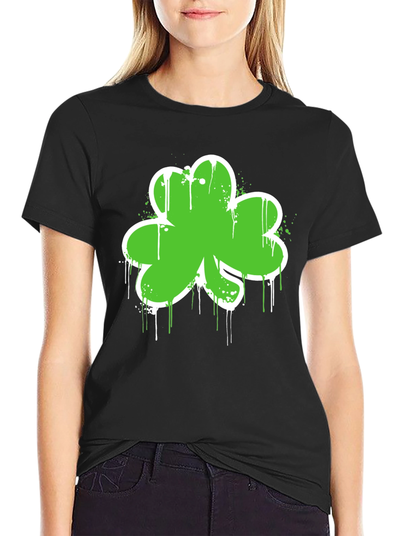 Lucky Green Shamrock T-Shirt