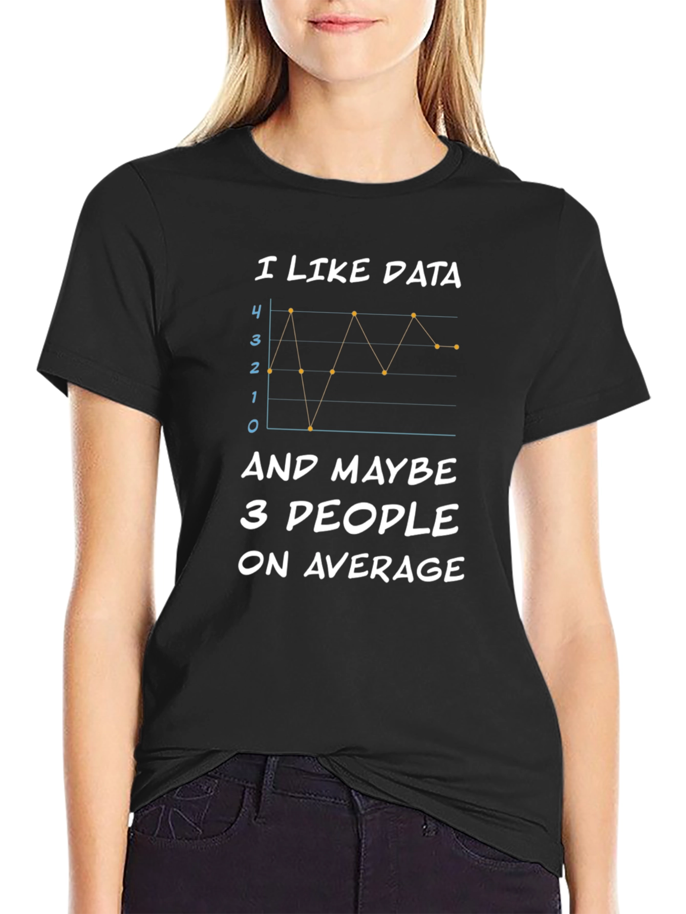 I Like Data Funny Graph T-Shirt