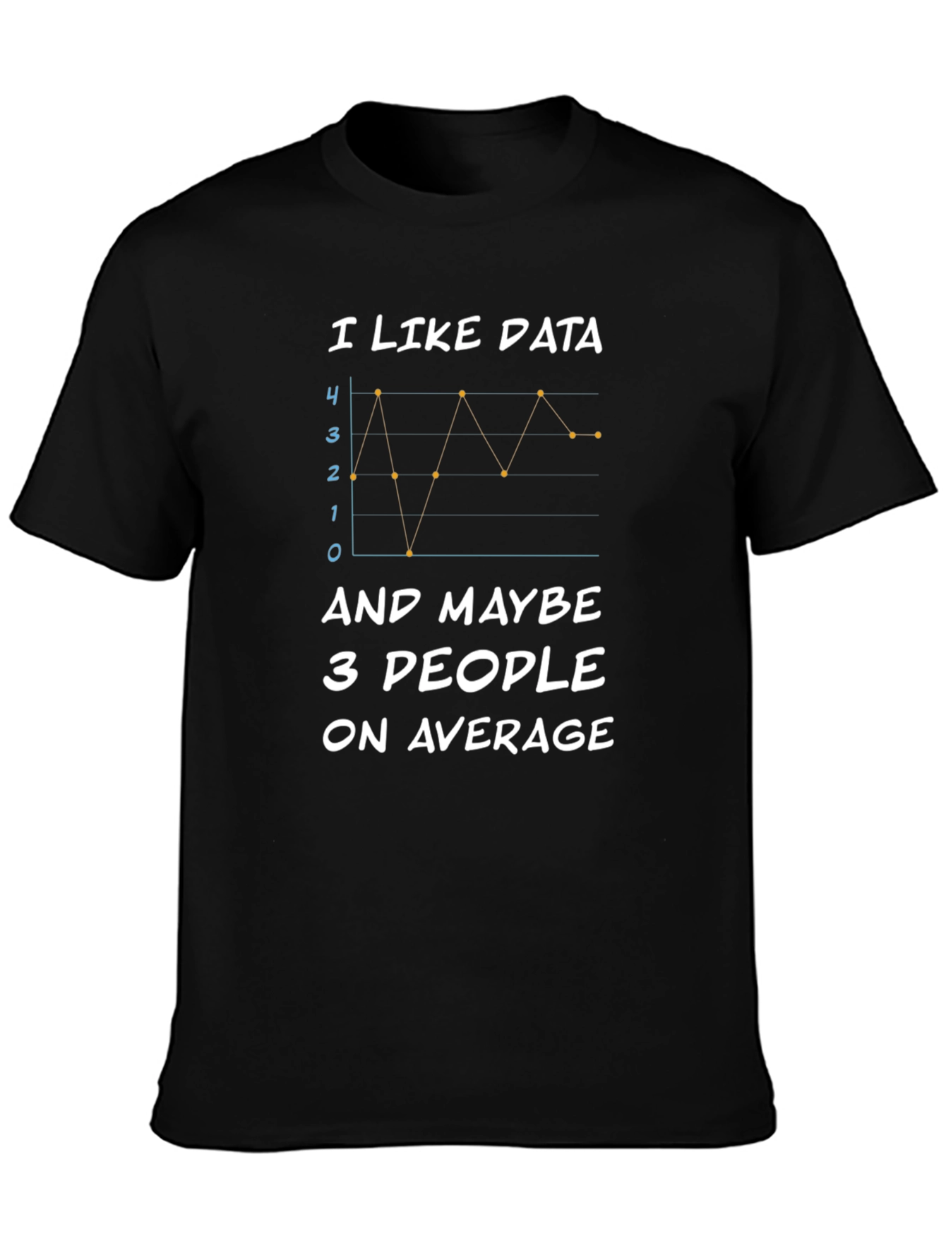 I Like Data Funny Graph T-Shirt
