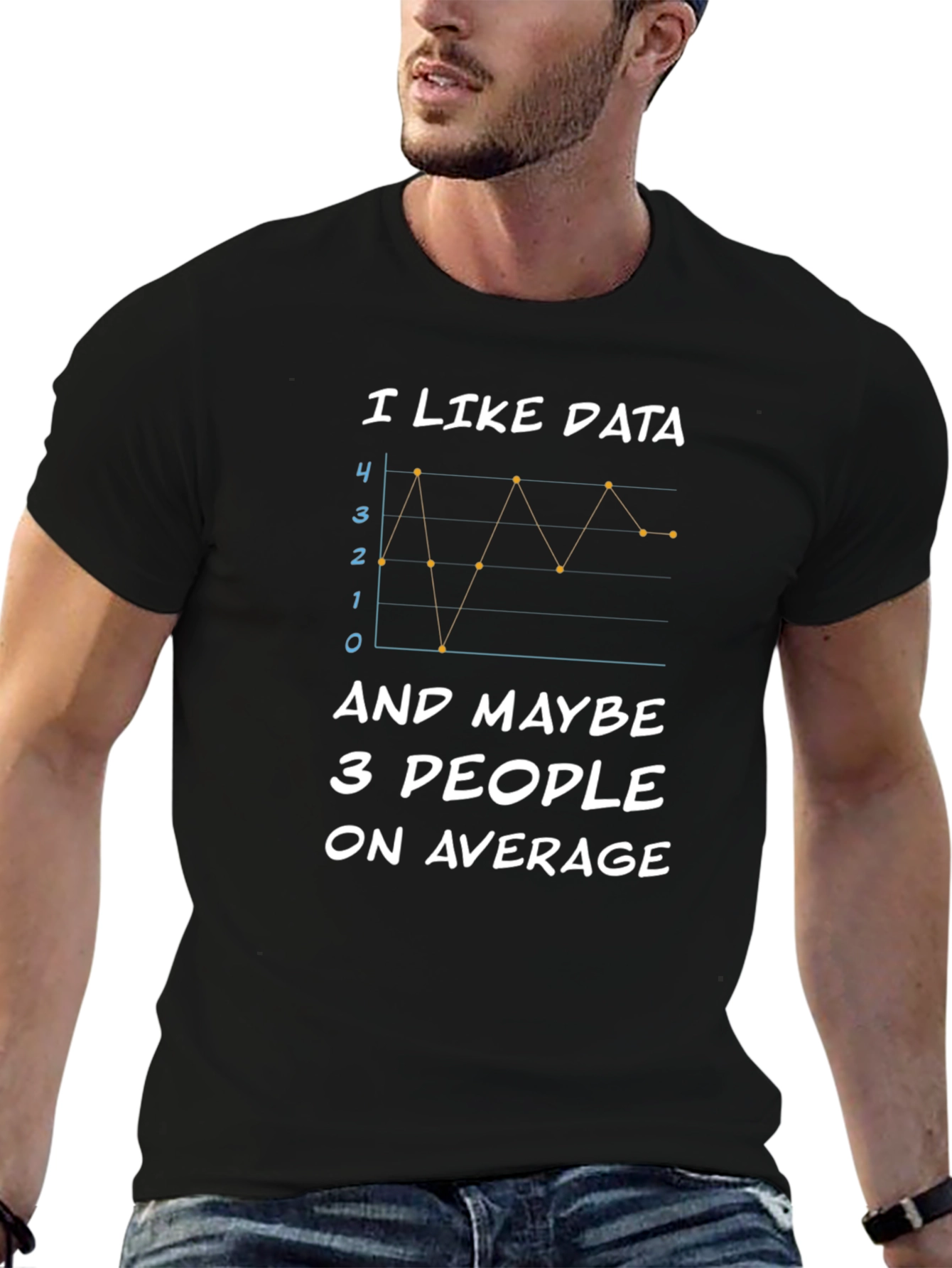 I Like Data Funny Graph T-Shirt