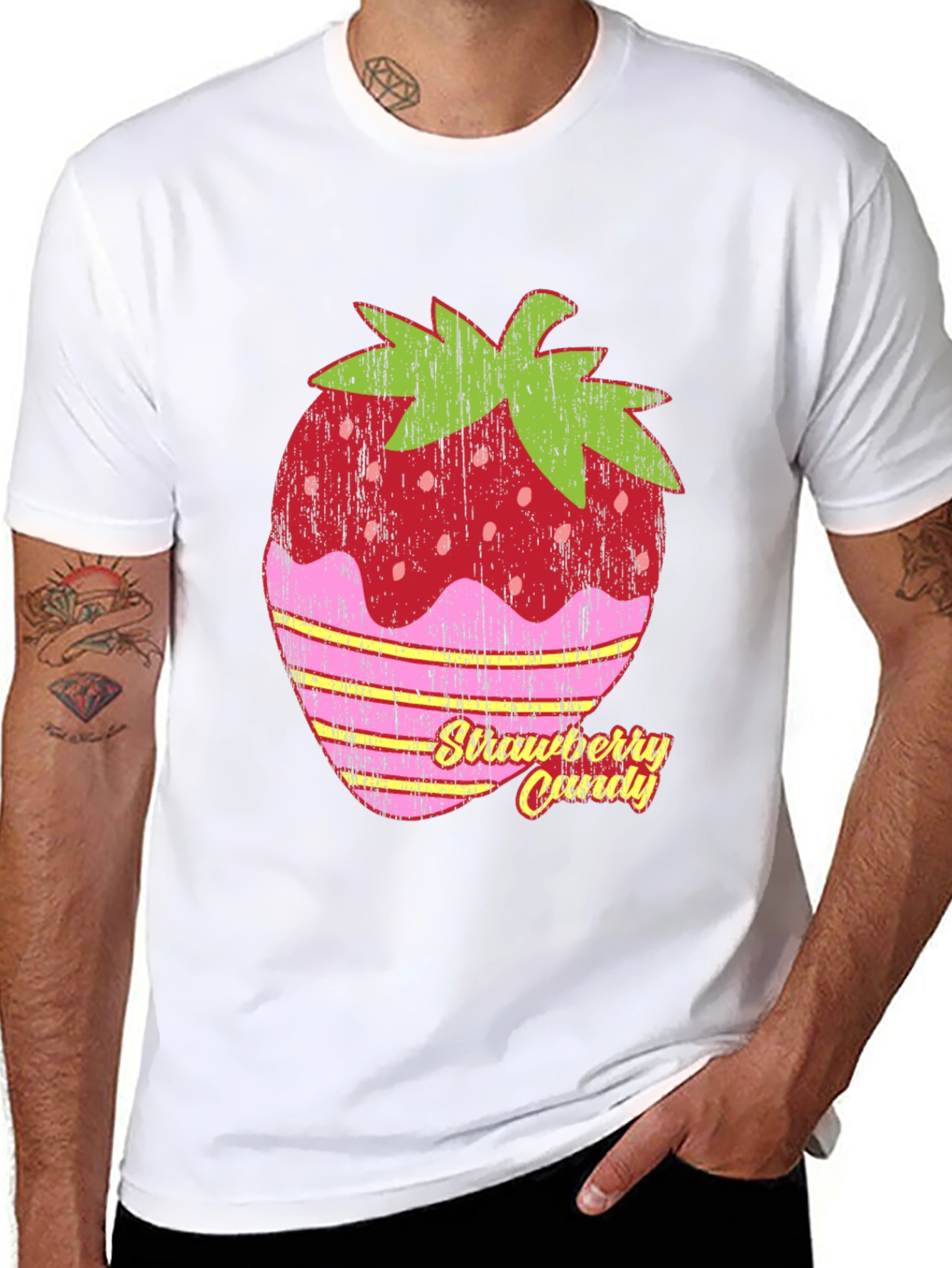 Strawberry Candy Graphic Tee