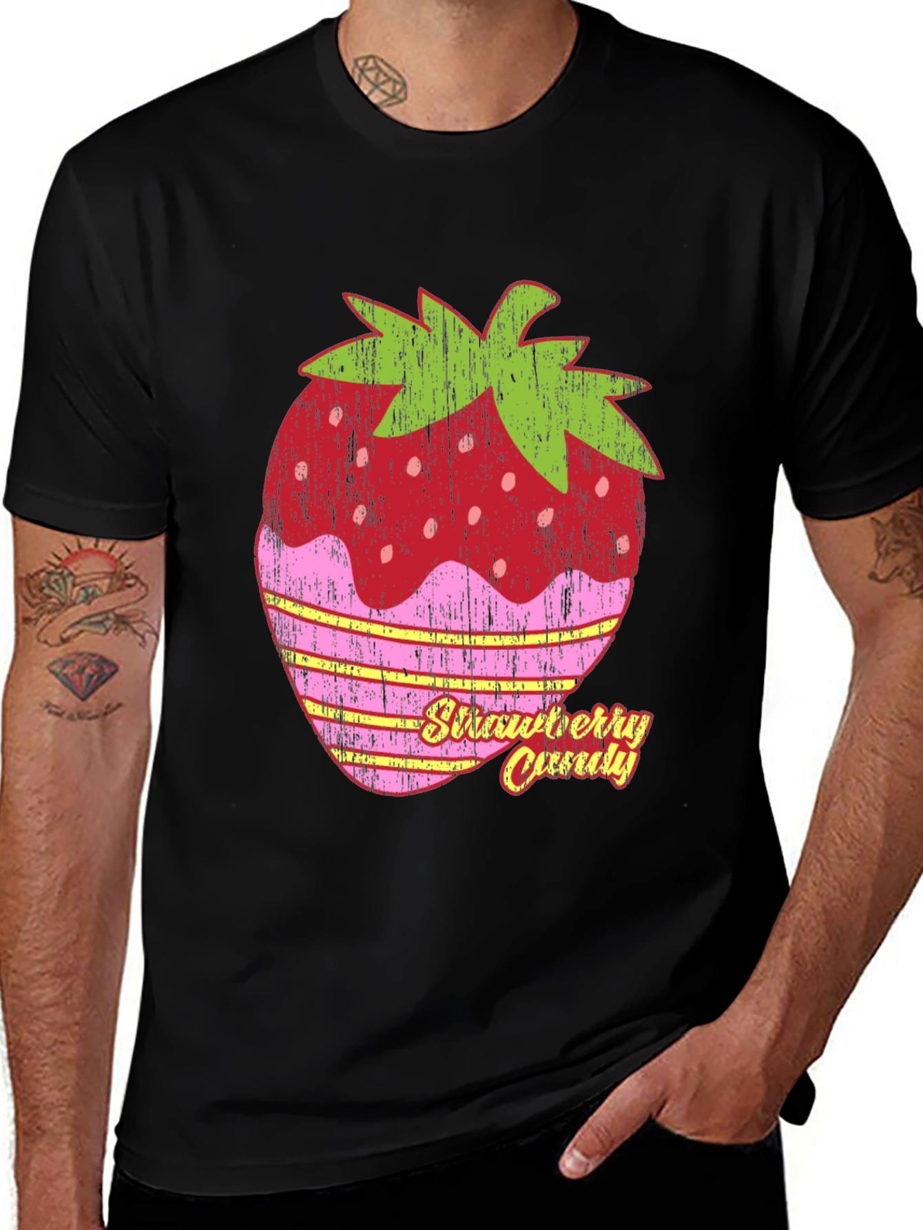 Strawberry Candy Graphic Tee