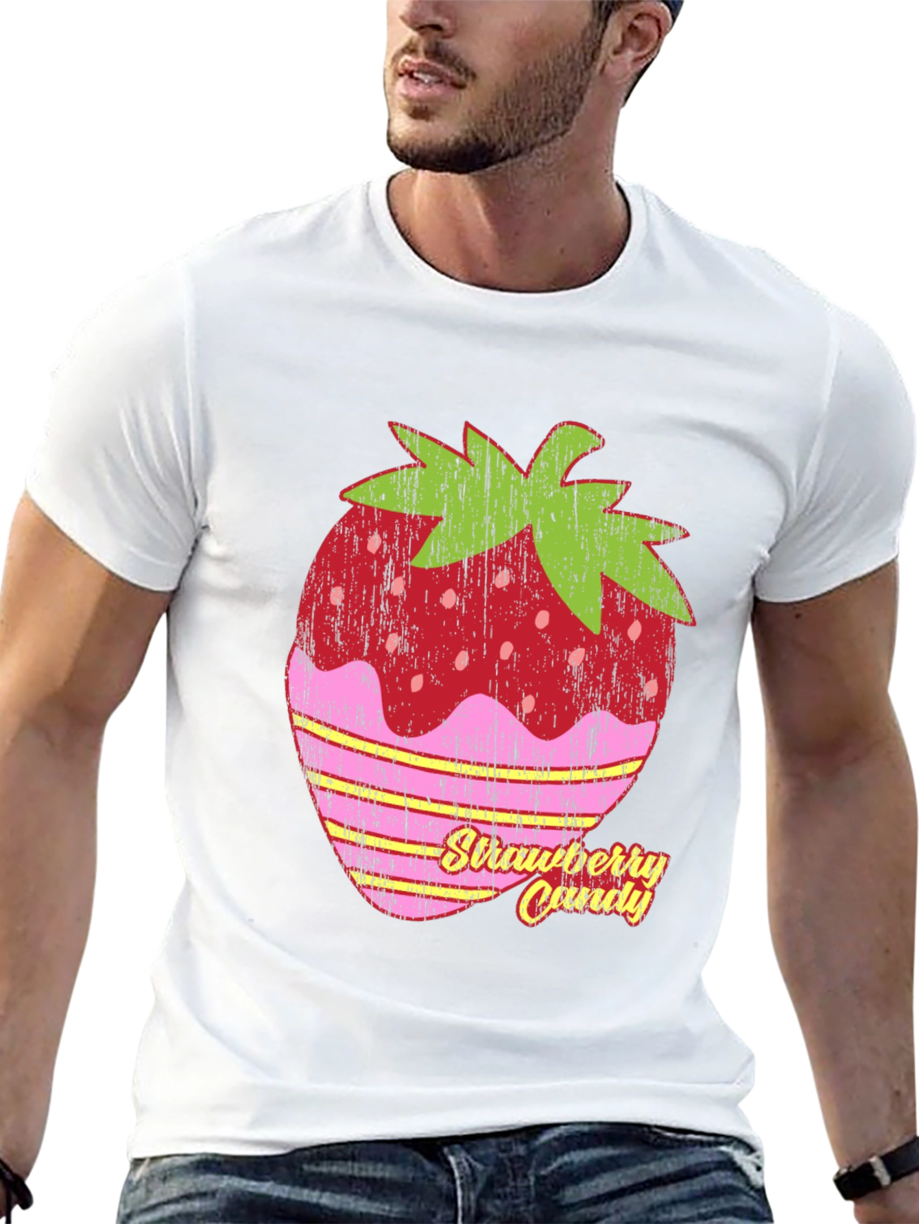 Strawberry Candy Graphic Tee