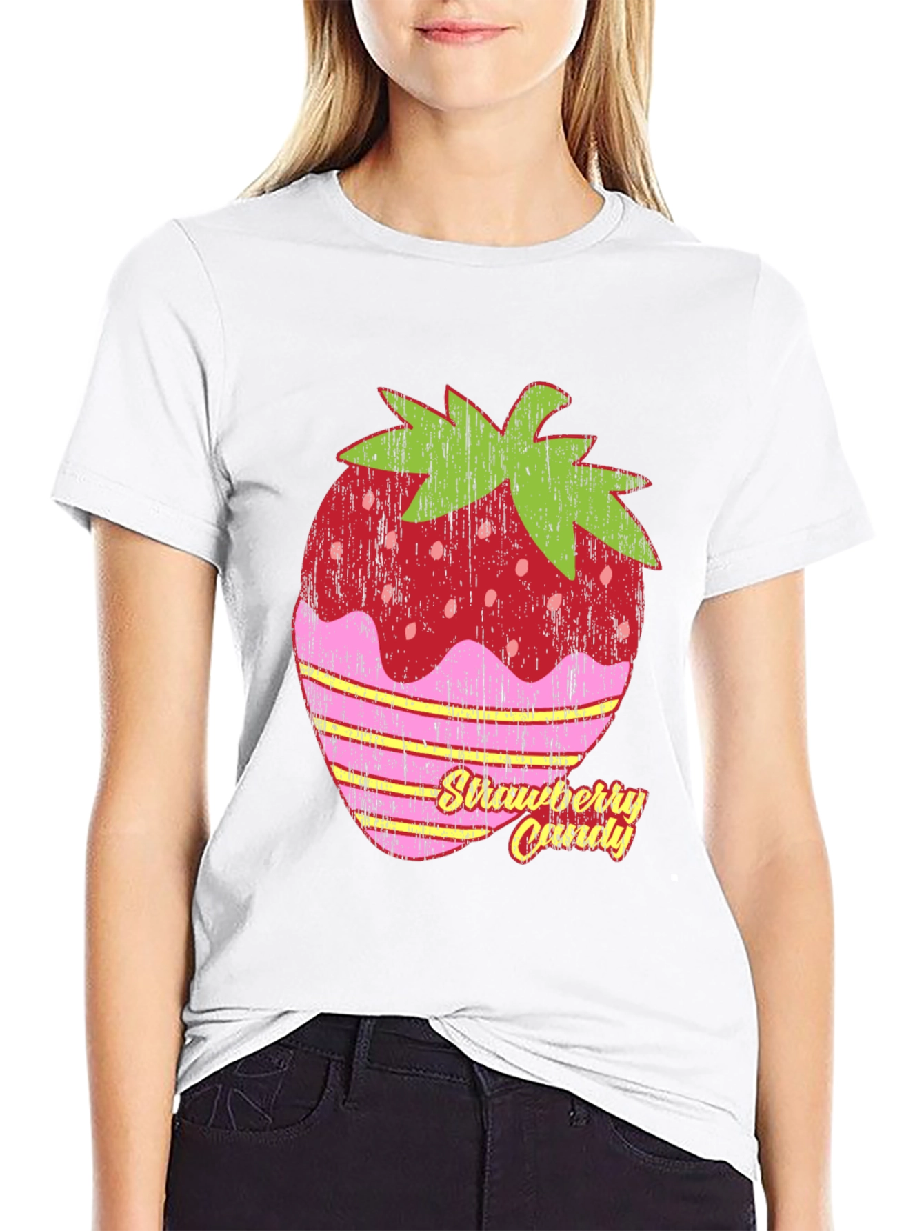 Strawberry Candy Graphic Tee