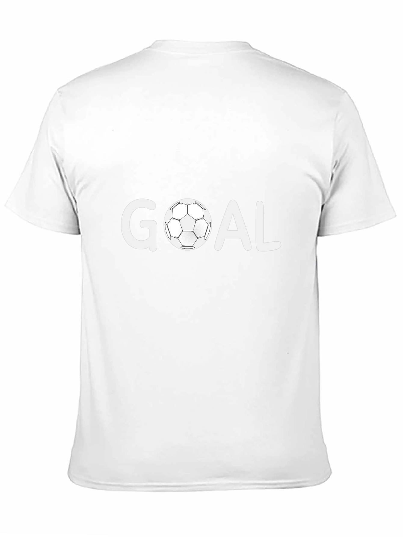 Goal Soccer Ball Graphic Tee - Black T-Shirt
