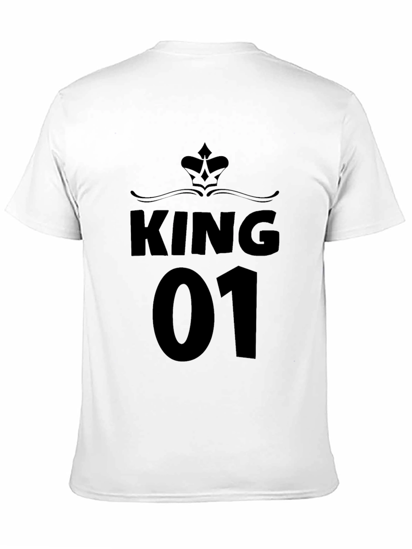 King 01 Graphic Print T-Shirt