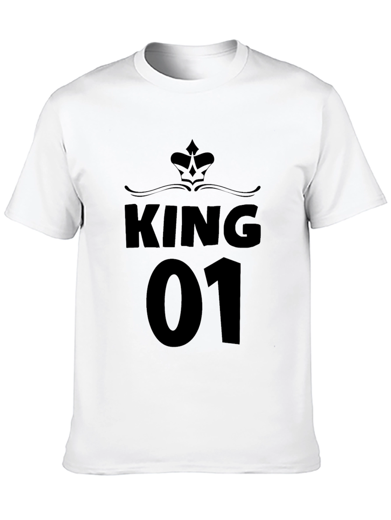 King 01 Graphic Print T-Shirt