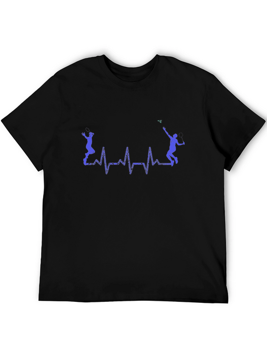 Badminton Heartbeat T-Shirt