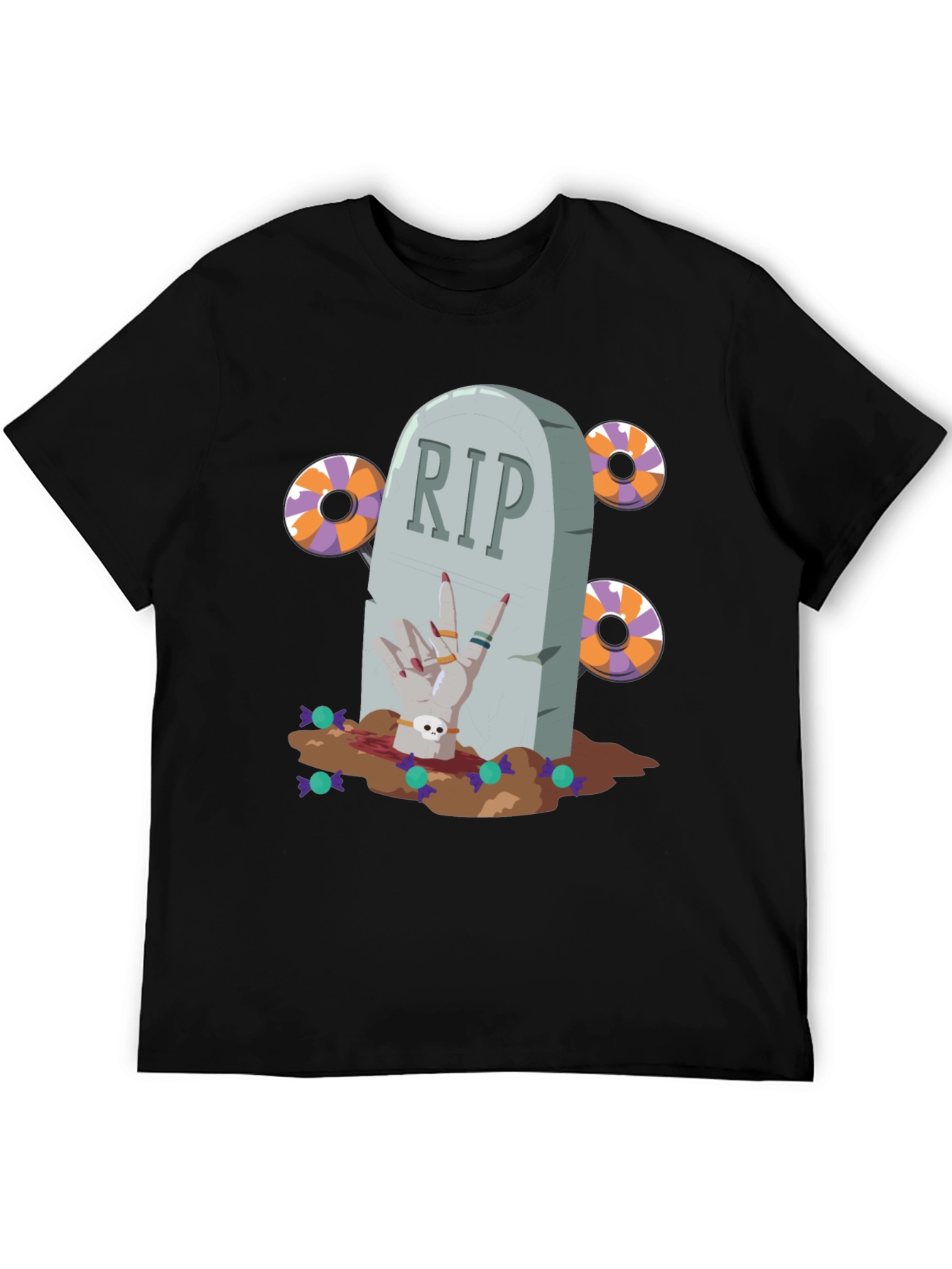 Halloween Tombstone T-Shirt - RIP