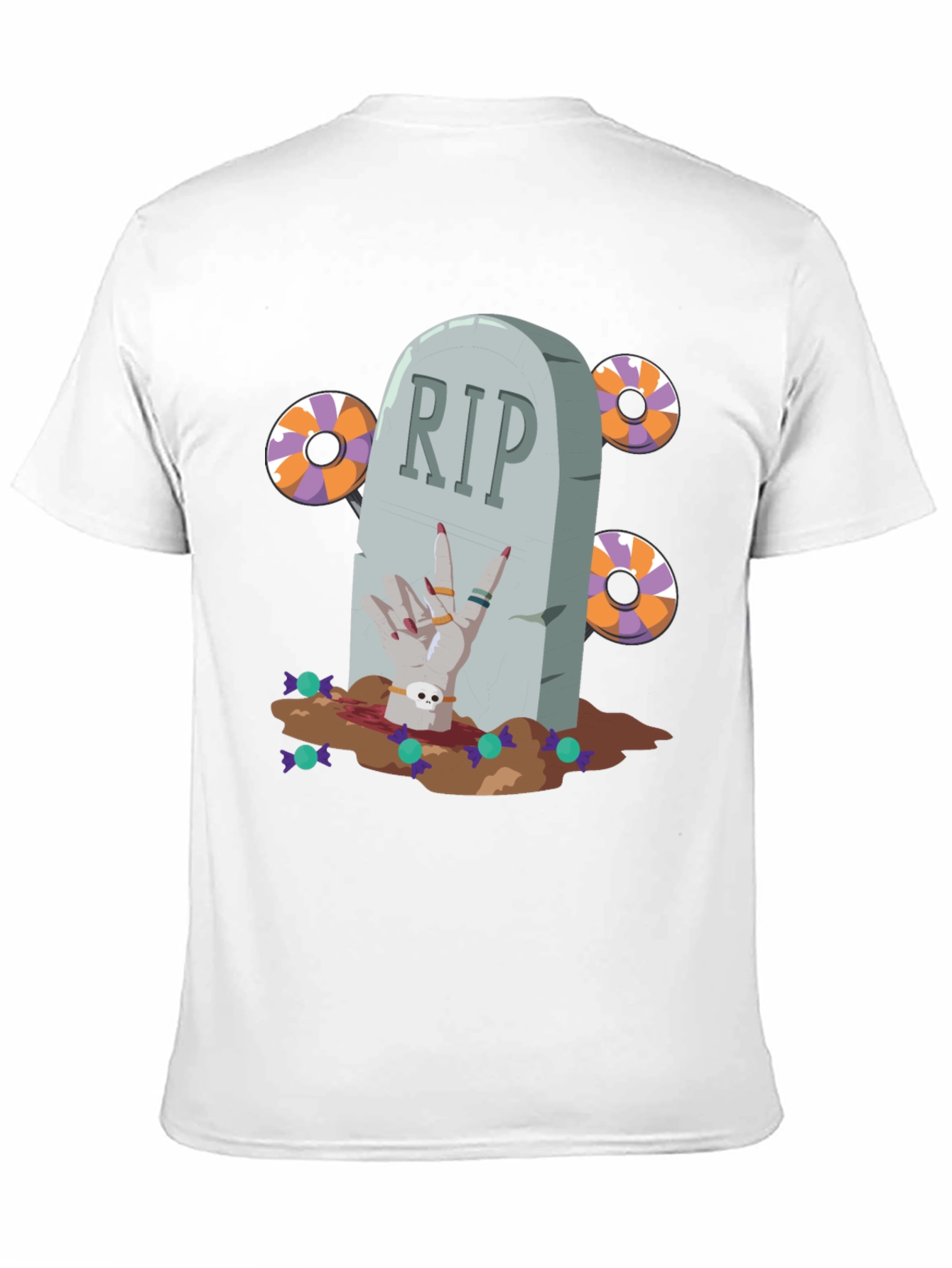 Halloween Tombstone T-Shirt - RIP