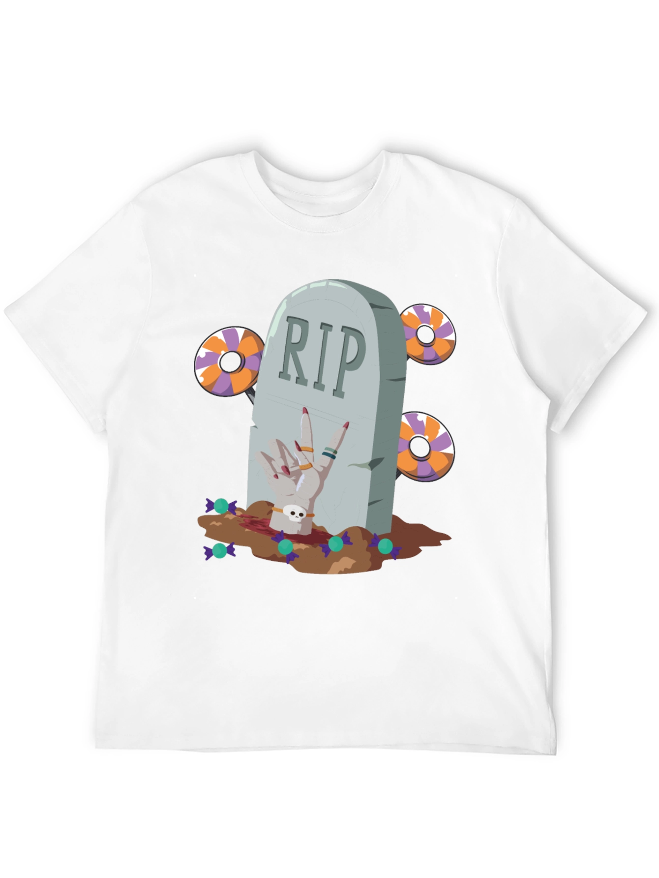 Halloween Tombstone T-Shirt - RIP