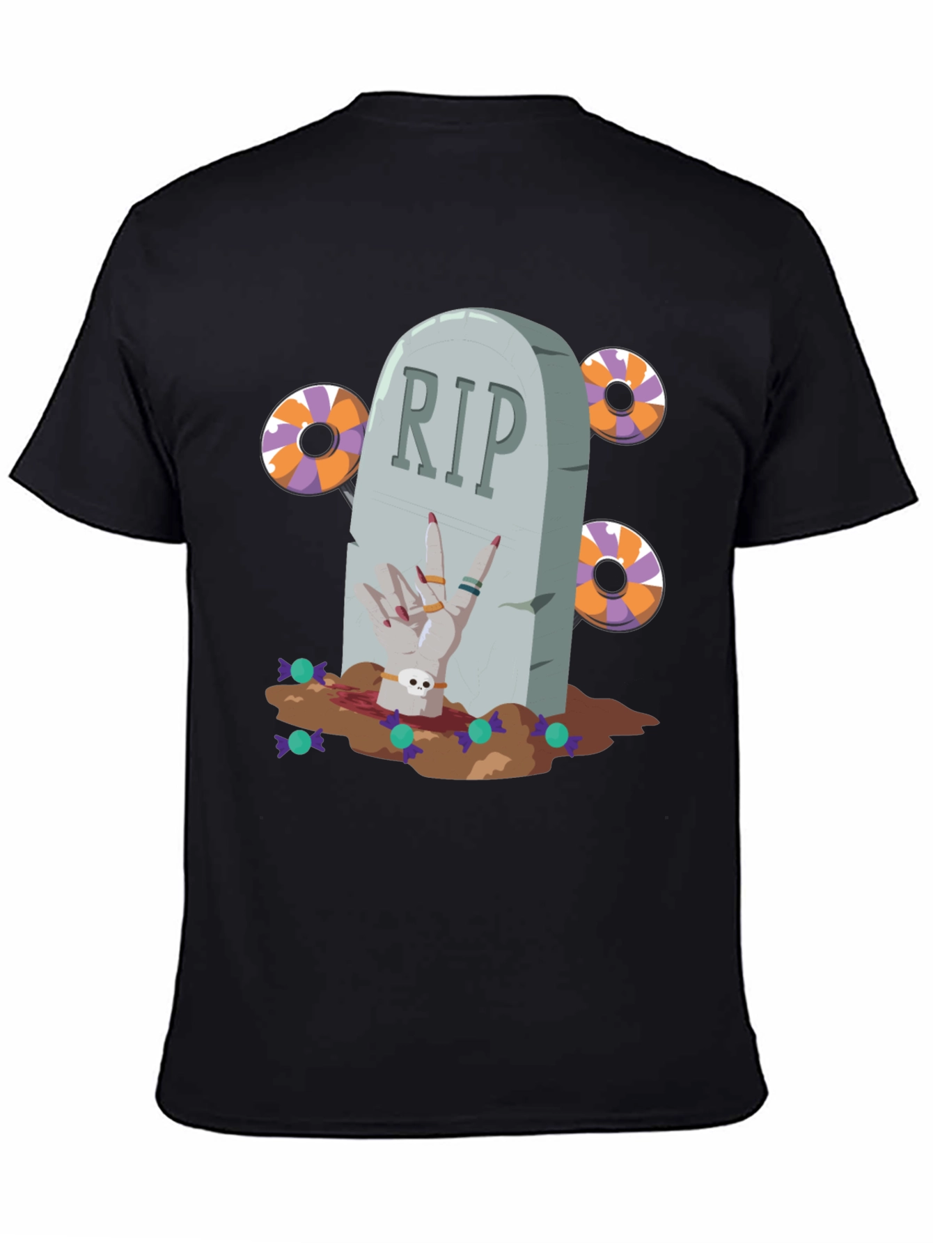 Halloween Tombstone T-Shirt - RIP