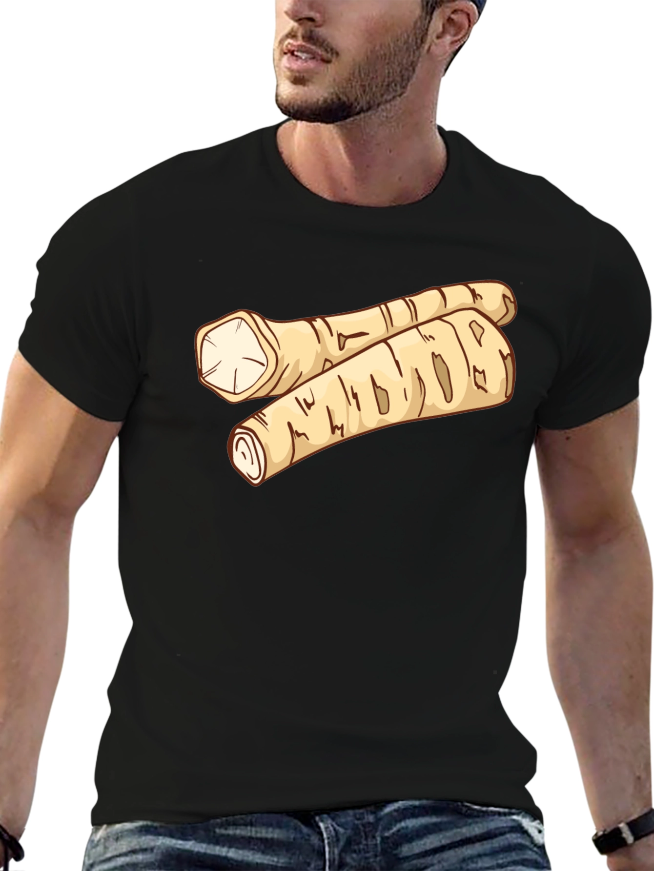 Funny Horseradish Root Graphic T-Shirt