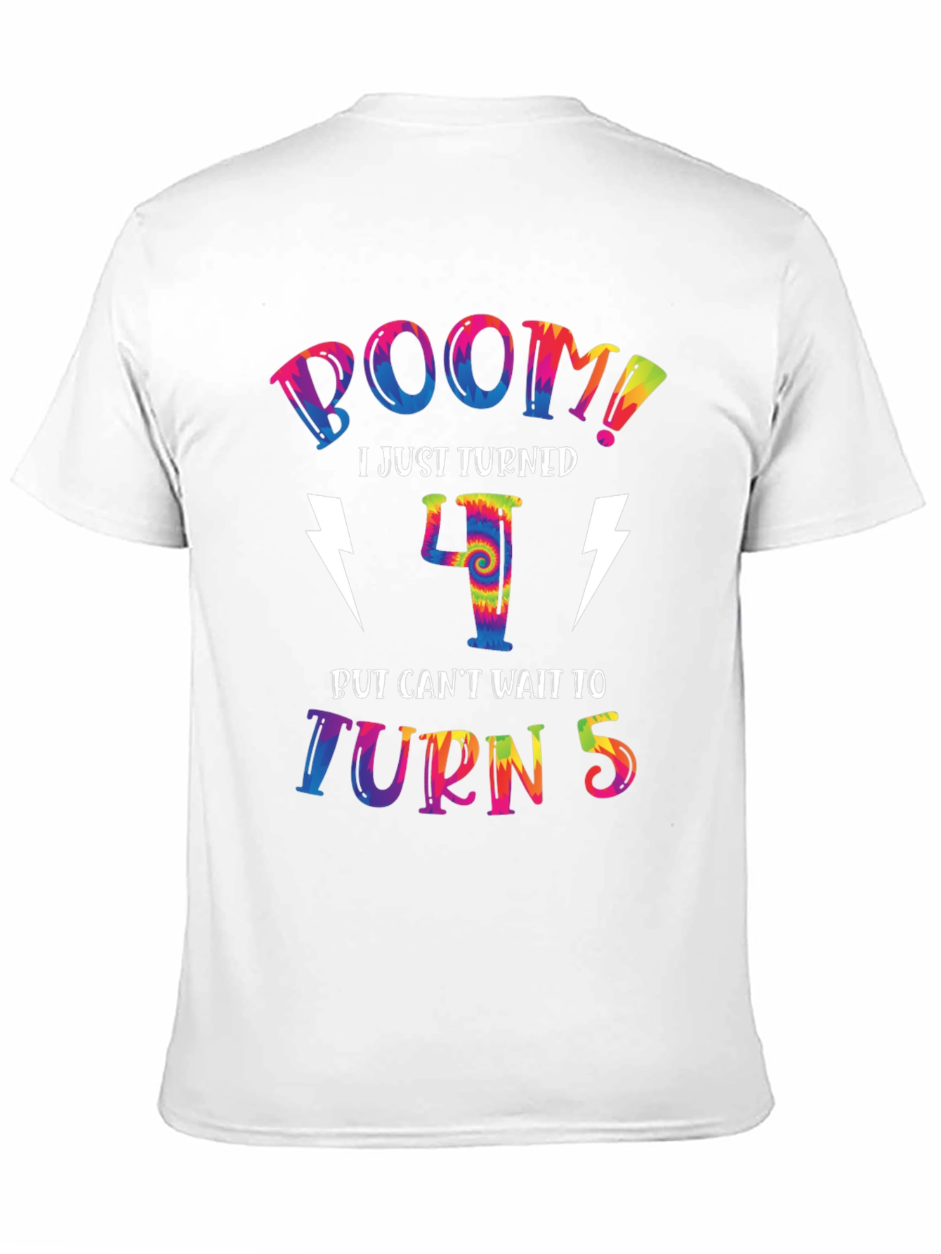 Boom! I Just Turned 4 T-Shirt