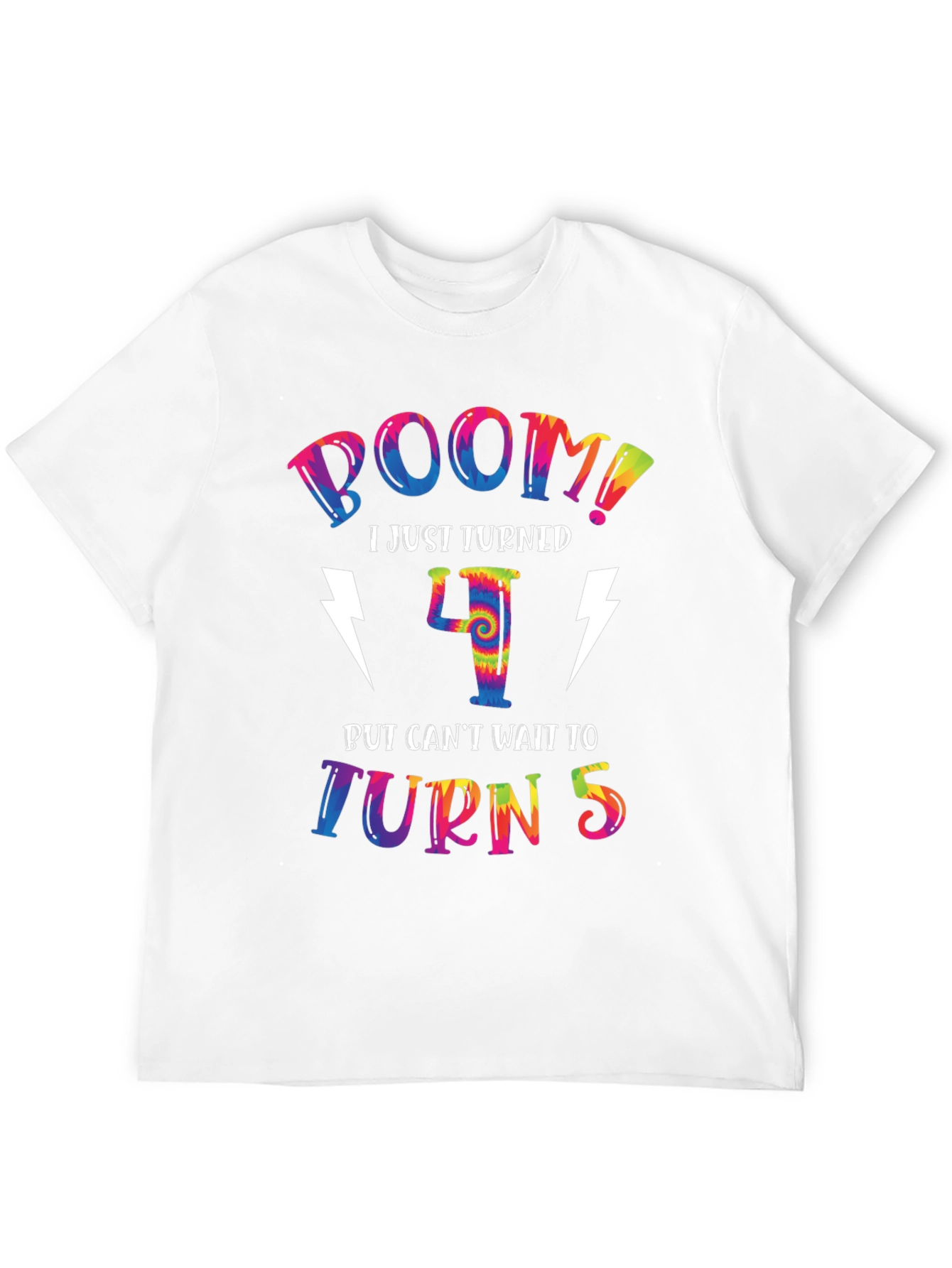 Boom! I Just Turned 4 T-Shirt