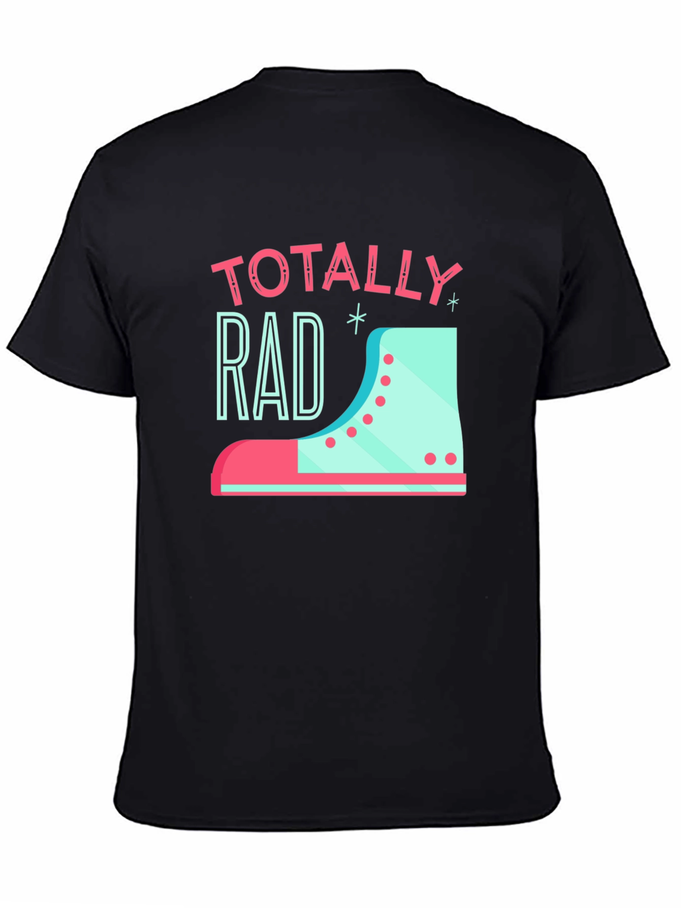 Totally Rad Retro Roller Skate T-Shirt