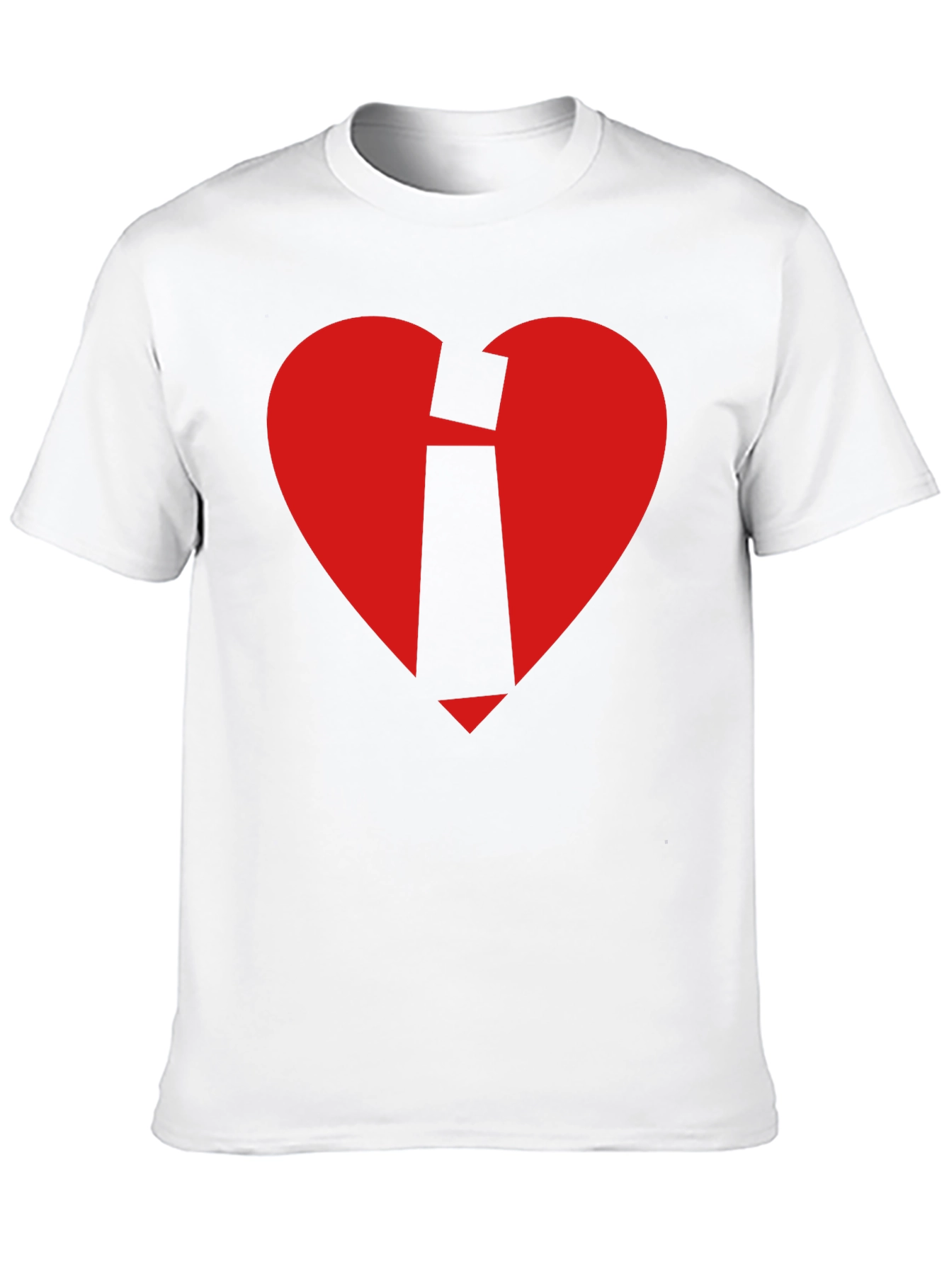 Broken Heart Logo Black Tee