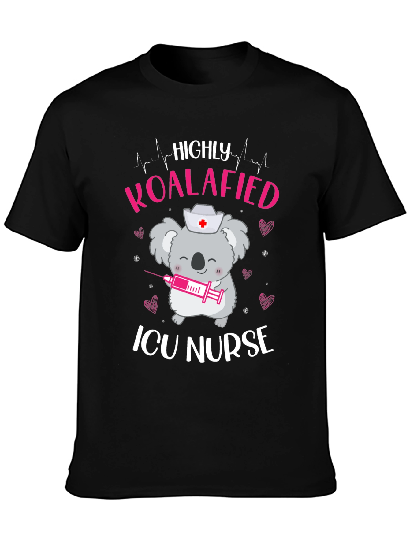 Koalafied ICU Nurse Graphic T-Shirt