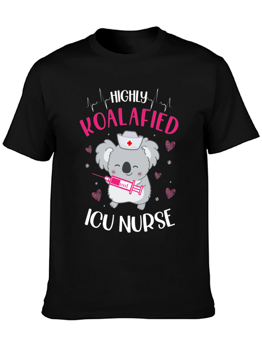 Koalafied ICU Nurse Graphic T-Shirt