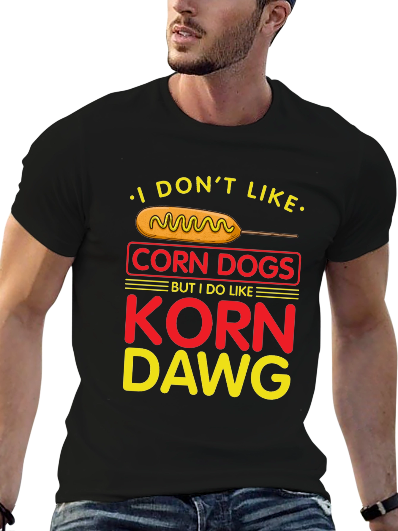 Korn Dawg T-Shirt - Funny Foodie Tee