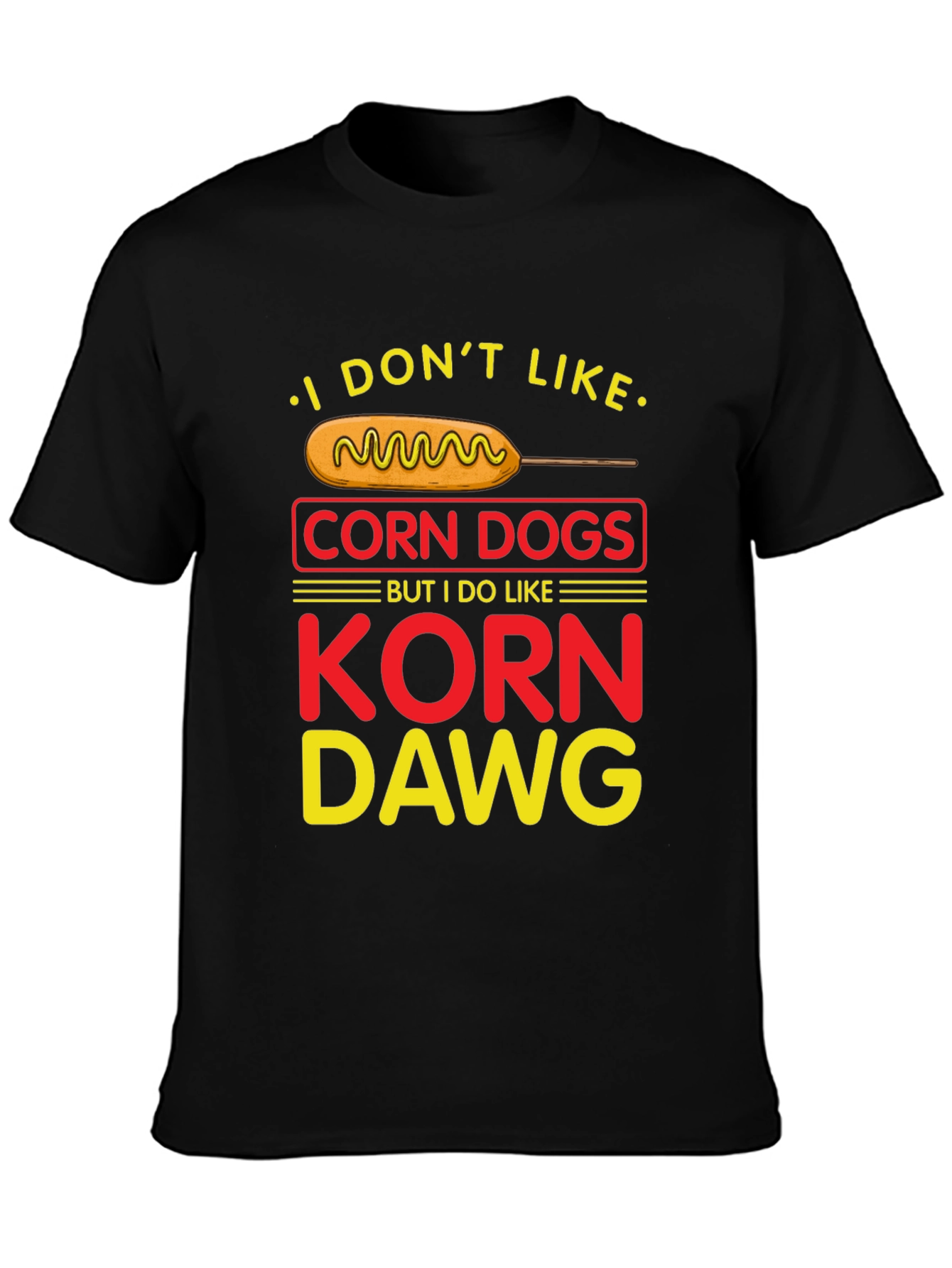 Korn Dawg T-Shirt - Funny Foodie Tee