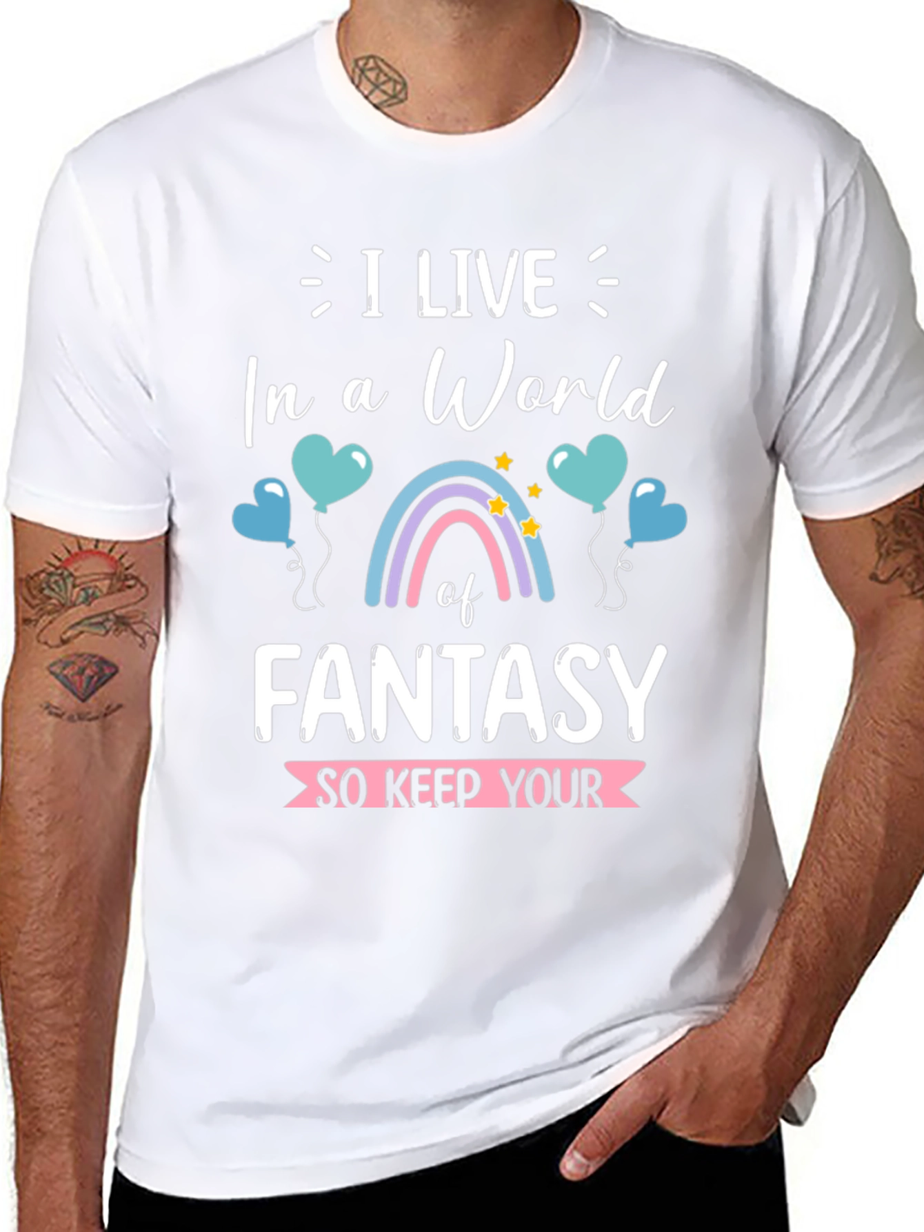 Fantasy World T-Shirt - Live Your Dream