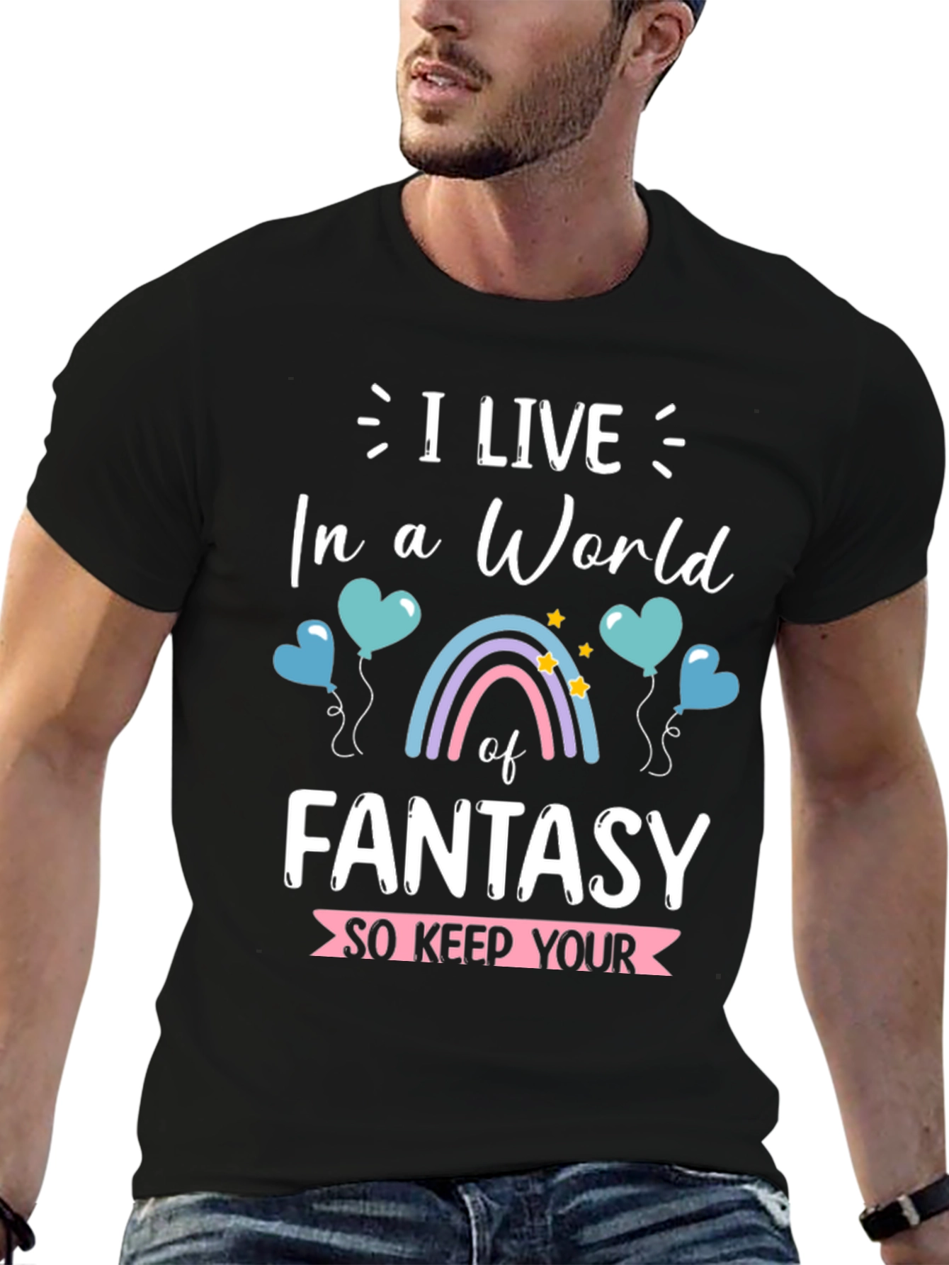 Fantasy World T-Shirt - Live Your Dream