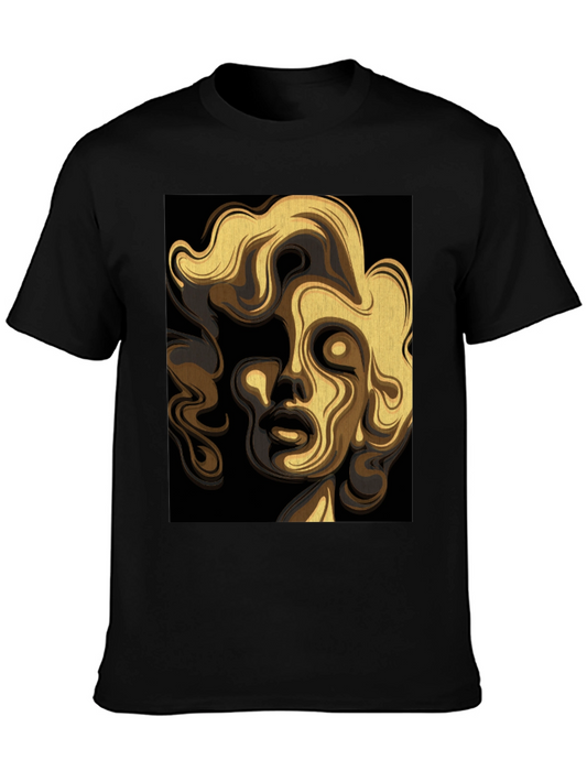 Abstract Marilyn Monroe Graphic Tee - Unisex