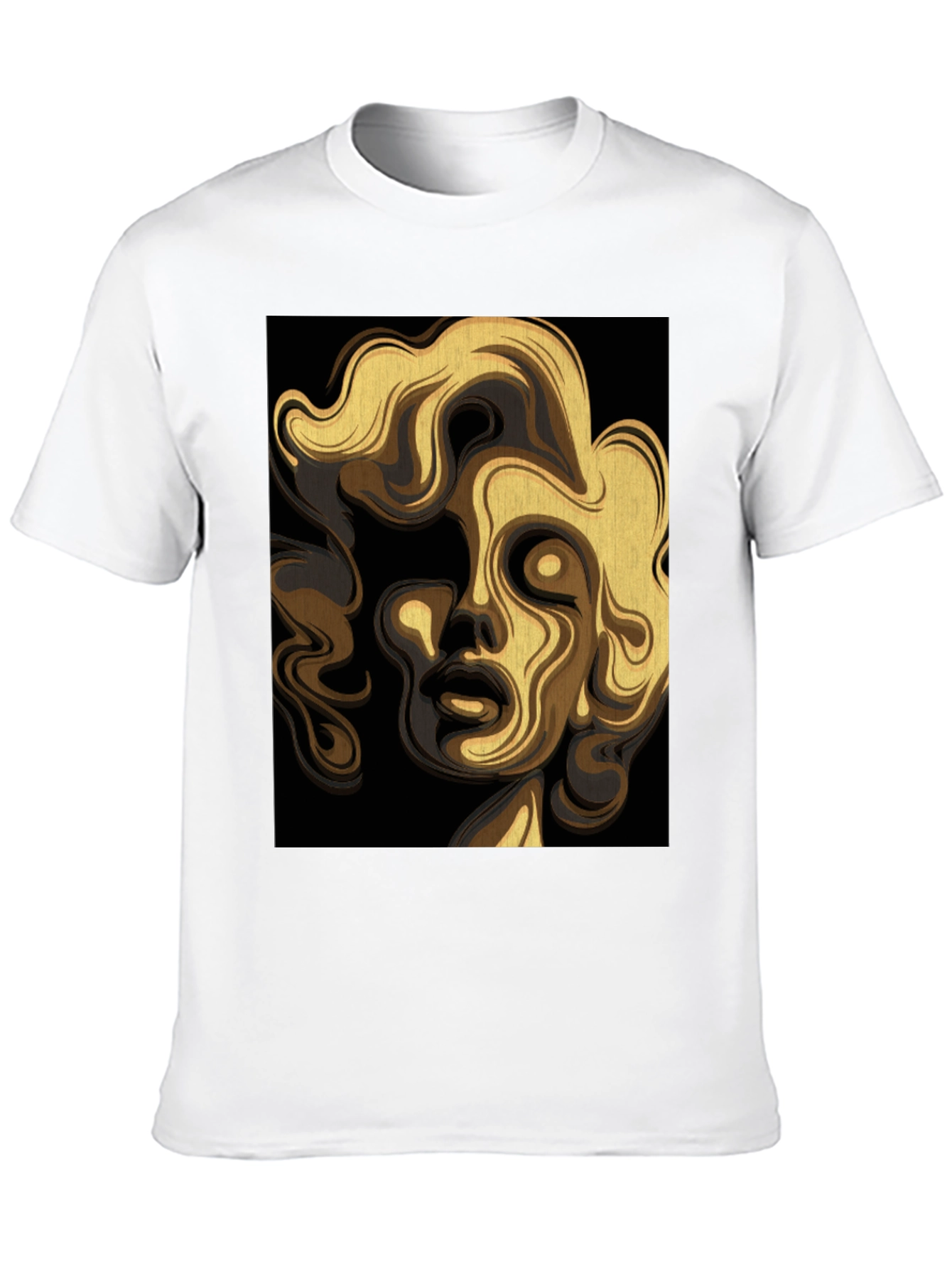 Abstract Marilyn Monroe Graphic Tee - Unisex