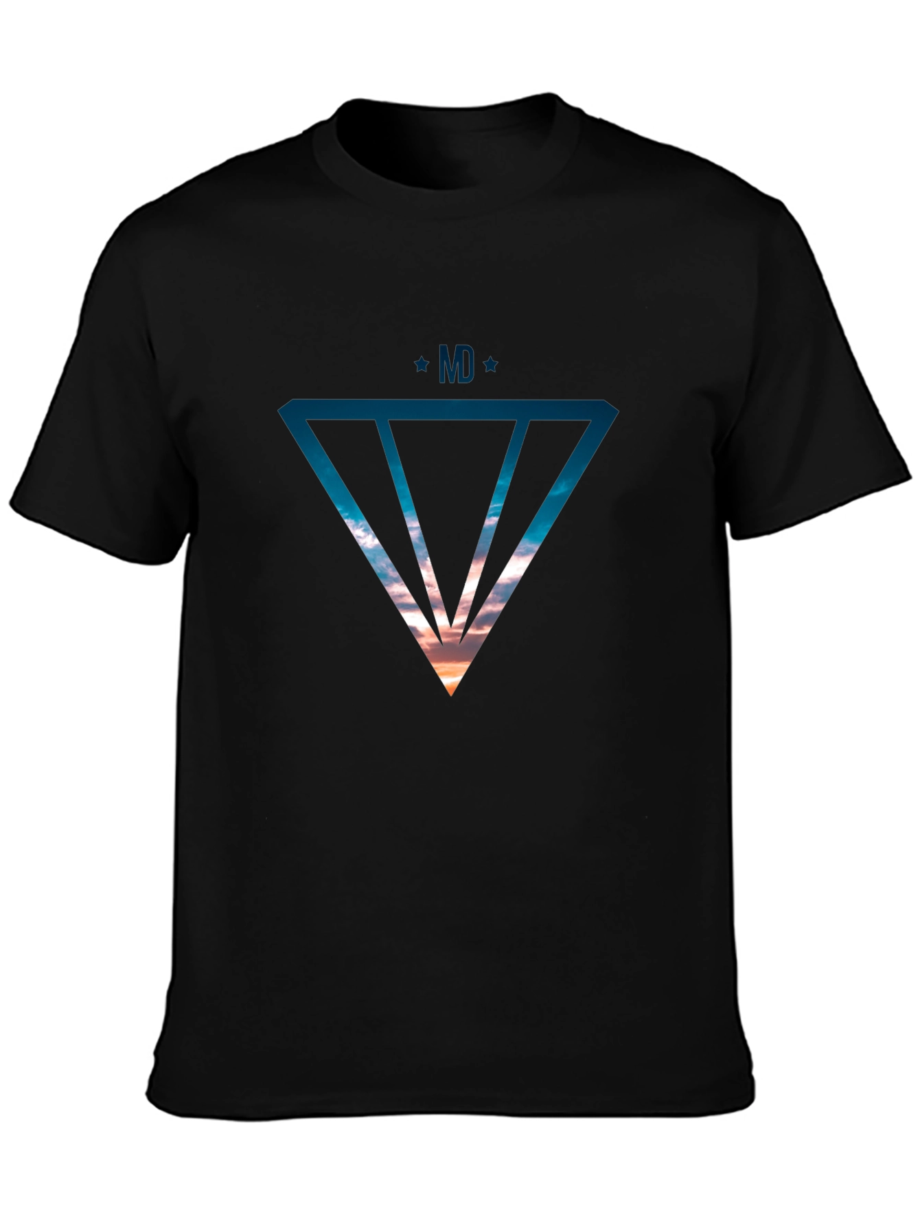 Modern Graphic Print Tee