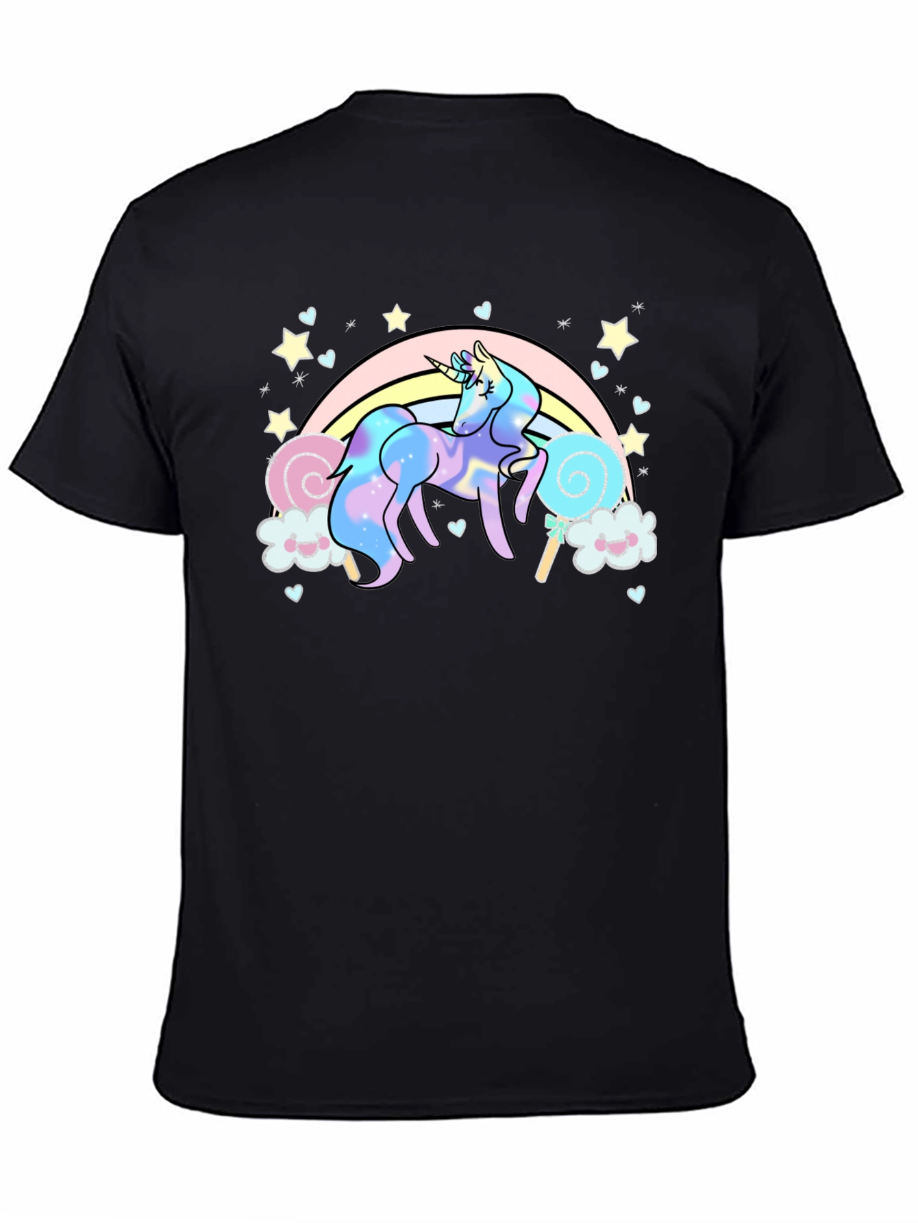 Unicorn Rainbow Graphic T-Shirt