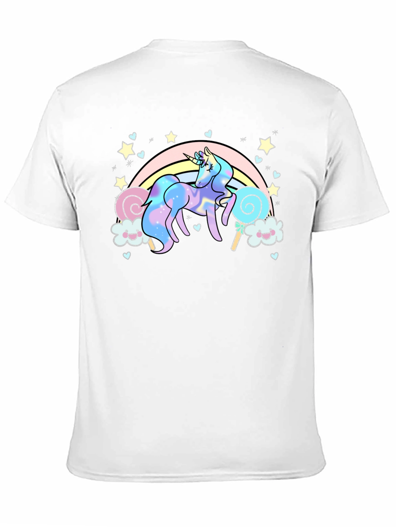 Unicorn Rainbow Graphic T-Shirt