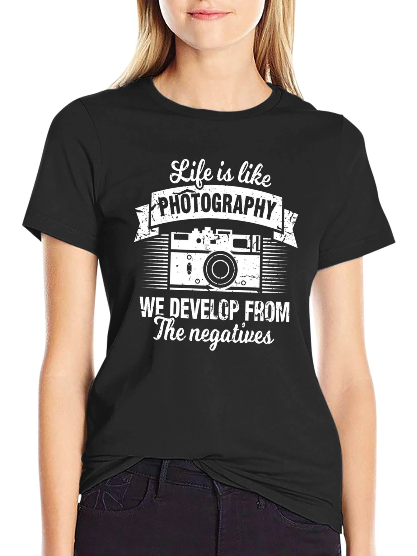 Photography Life T-Shirt: Develop From Negatives