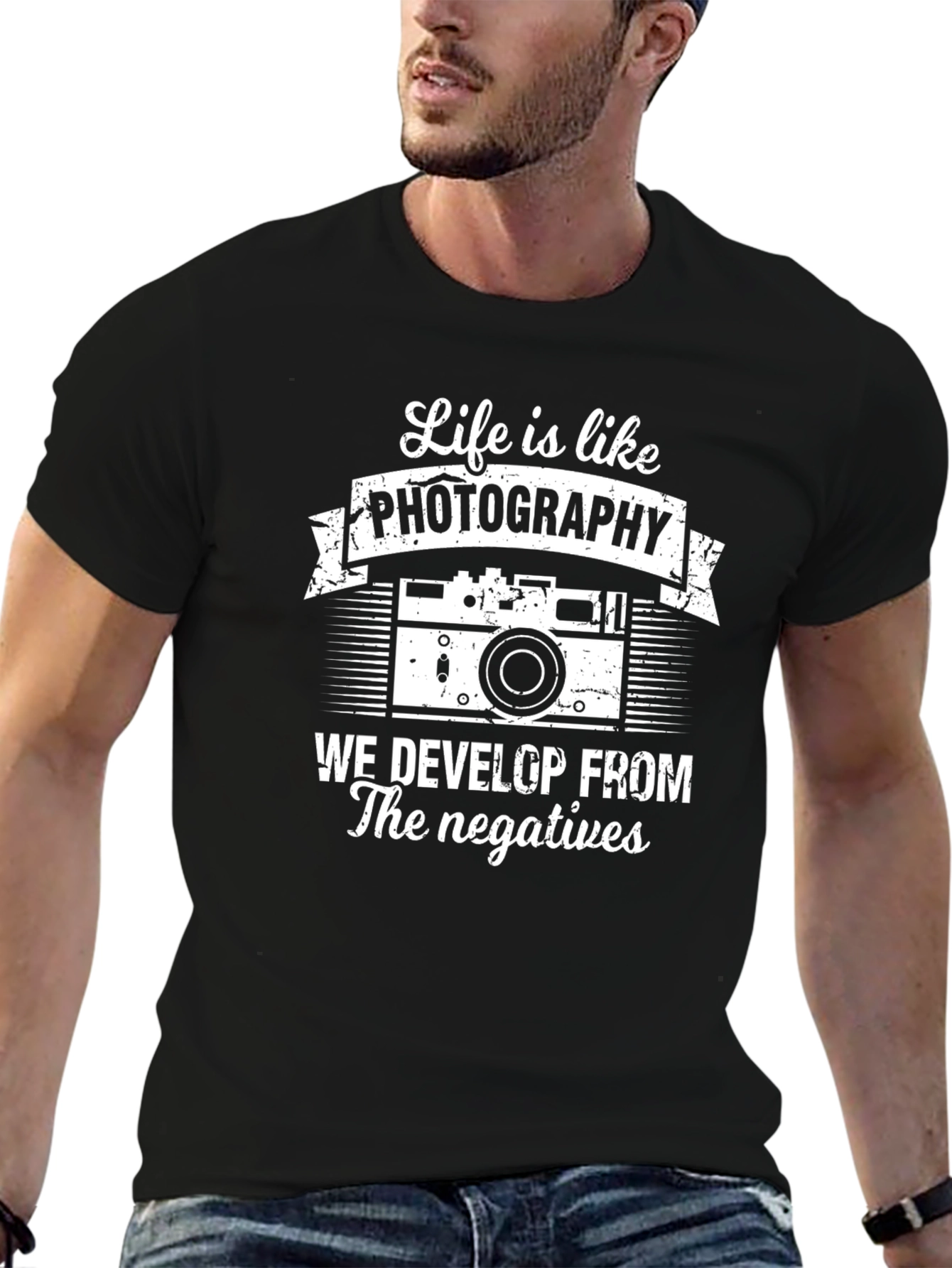 Photography Life T-Shirt: Develop From Negatives