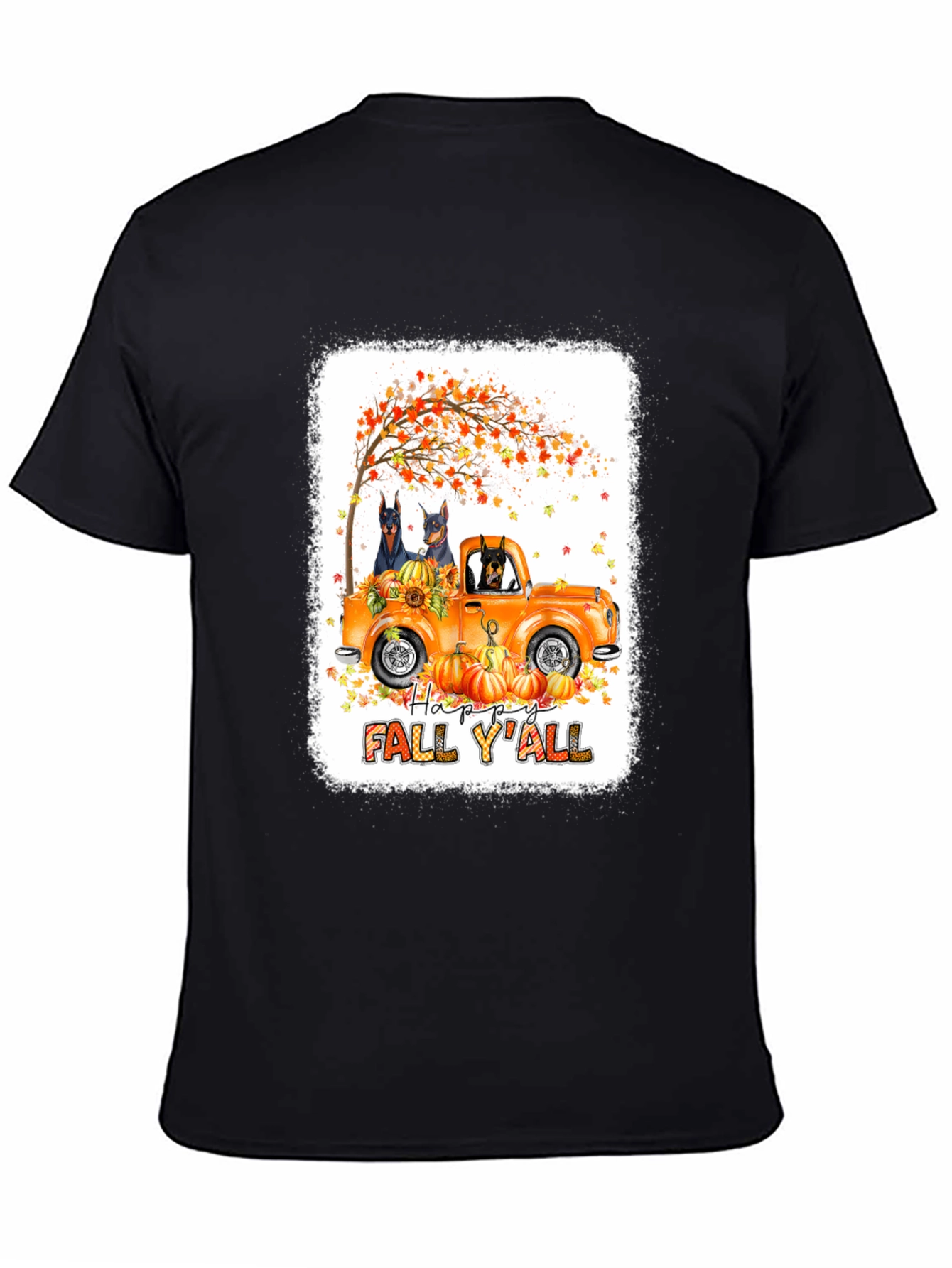 Happy Fall Yall Dog Truck T-Shirt