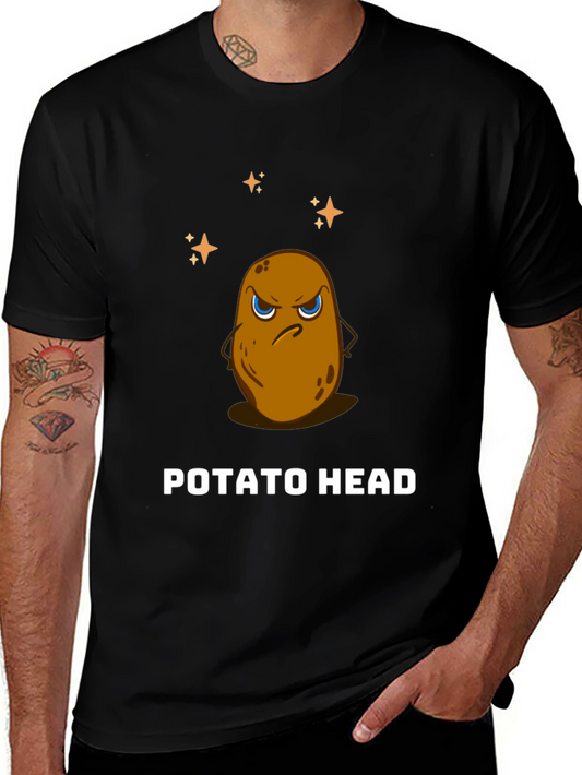 Funny Potato Head Graphic Tee - Unisex