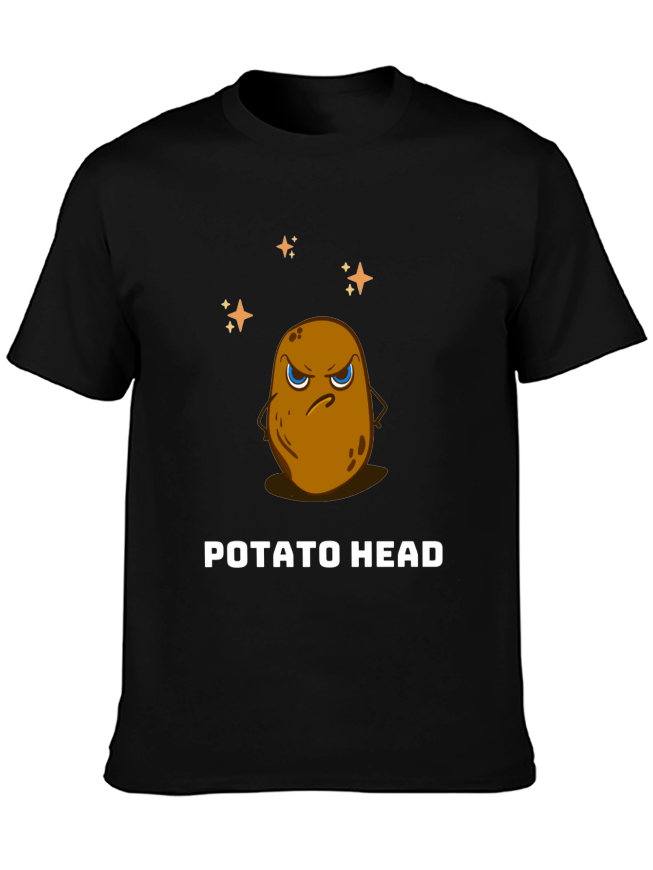 Funny Potato Head Graphic Tee - Unisex