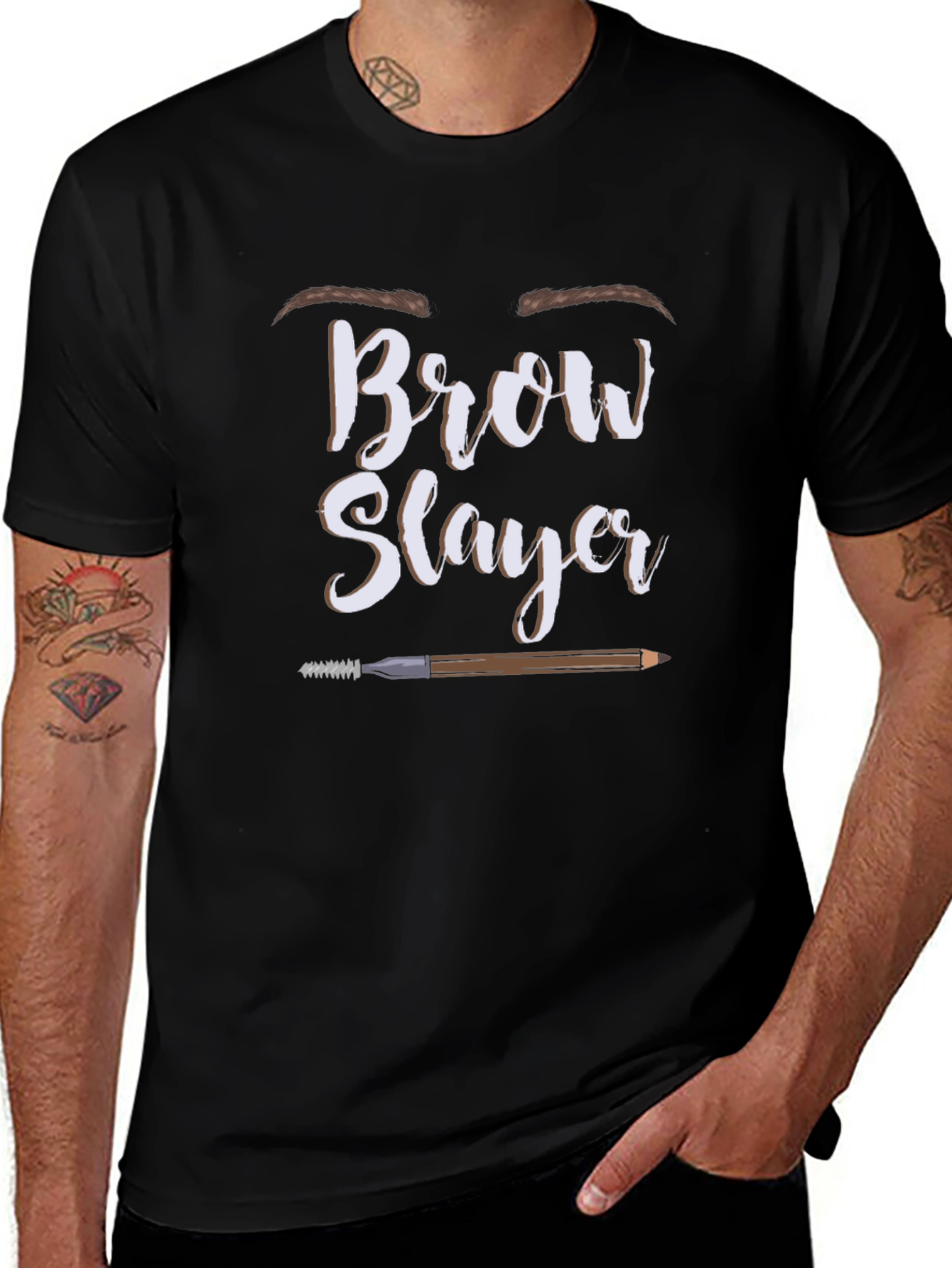 Brow Slayer Graphic Tee