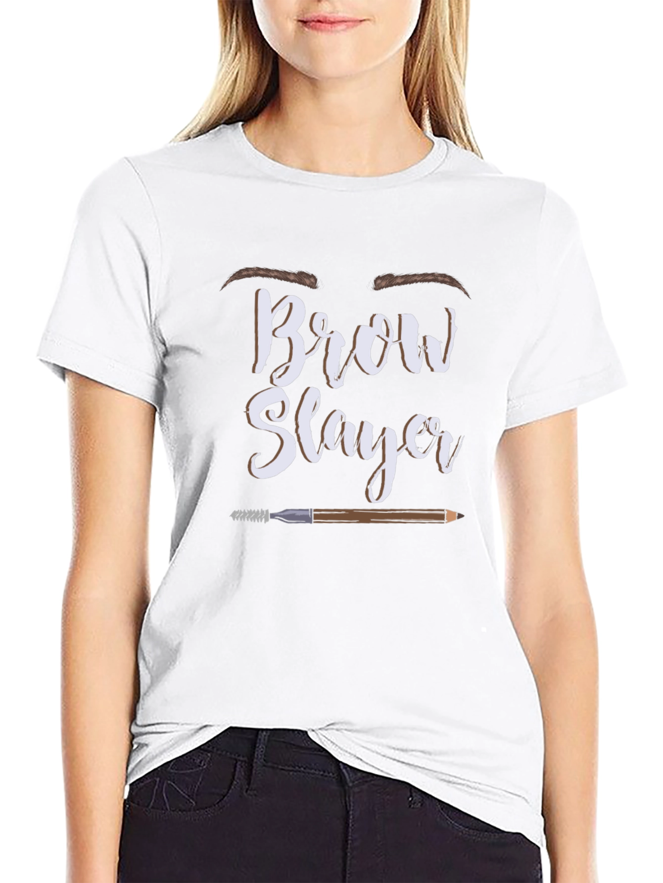 Brow Slayer Graphic Tee
