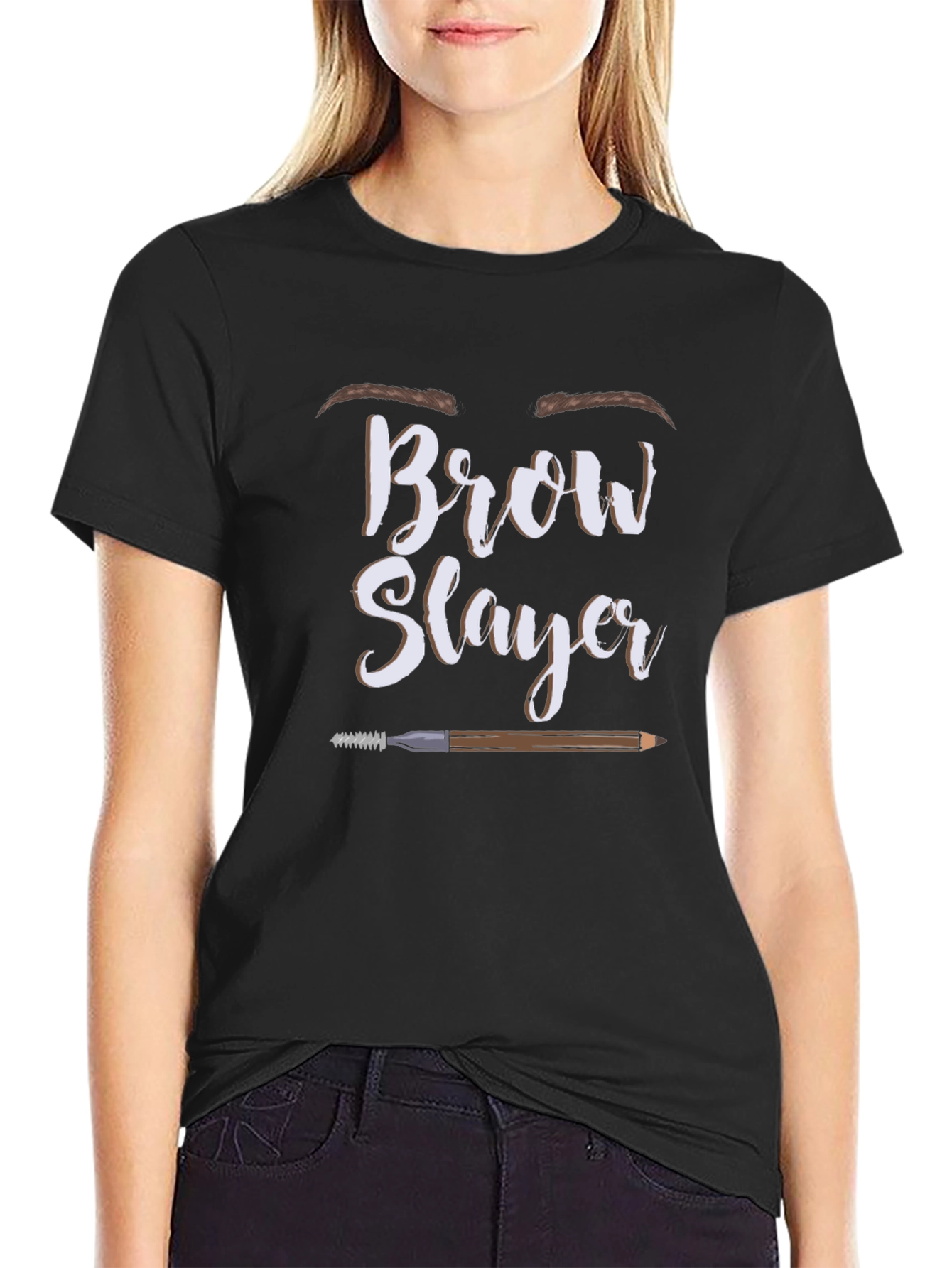 Brow Slayer Graphic Tee