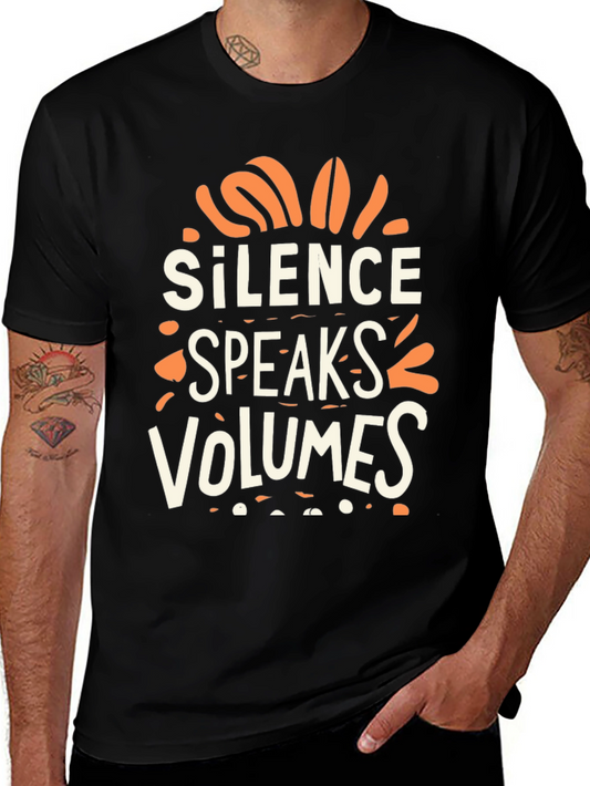 Silence Speaks Volumes Graphic Tee