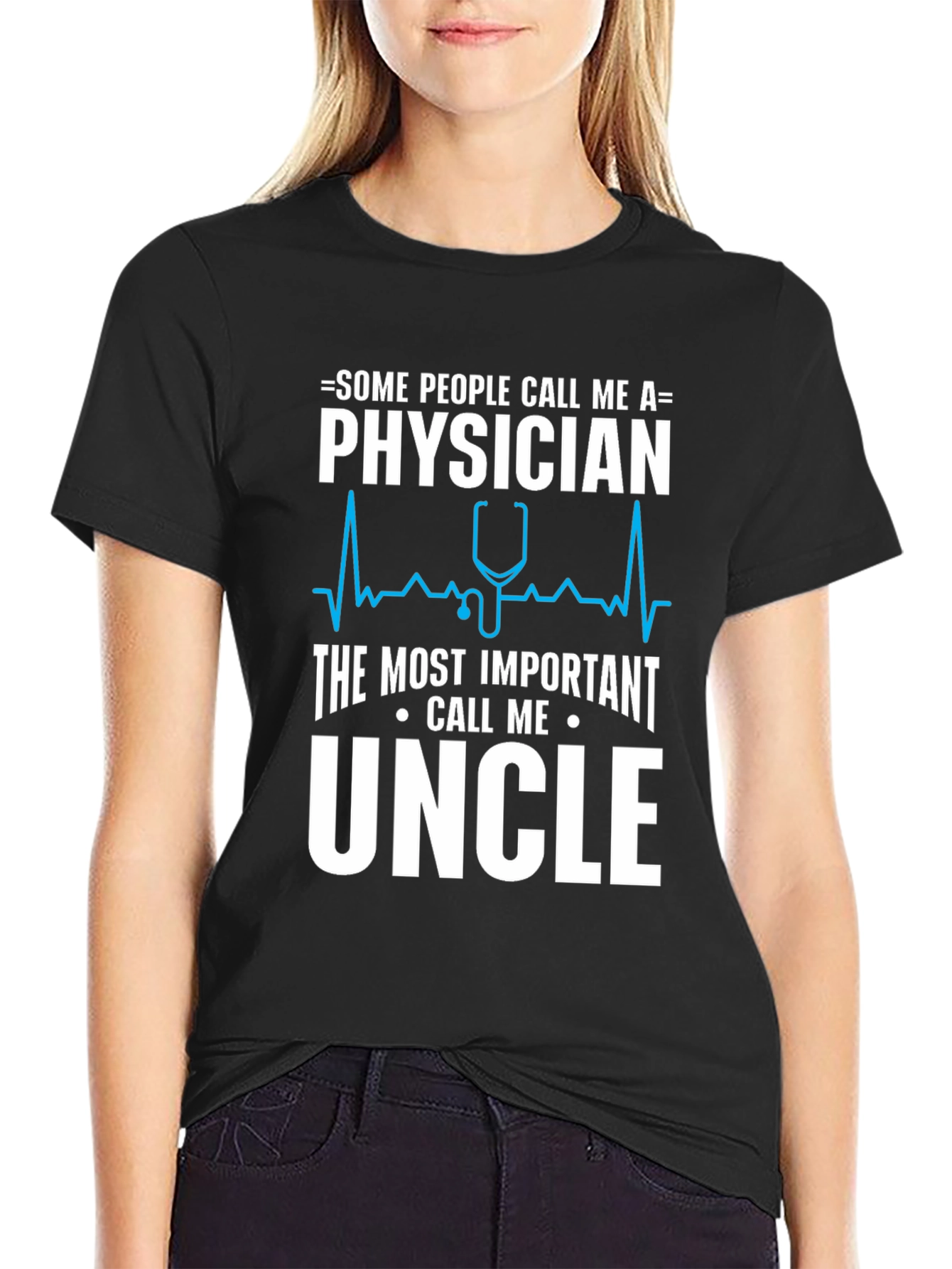 Physician Uncle T-Shirt - Funny Doctor Gift