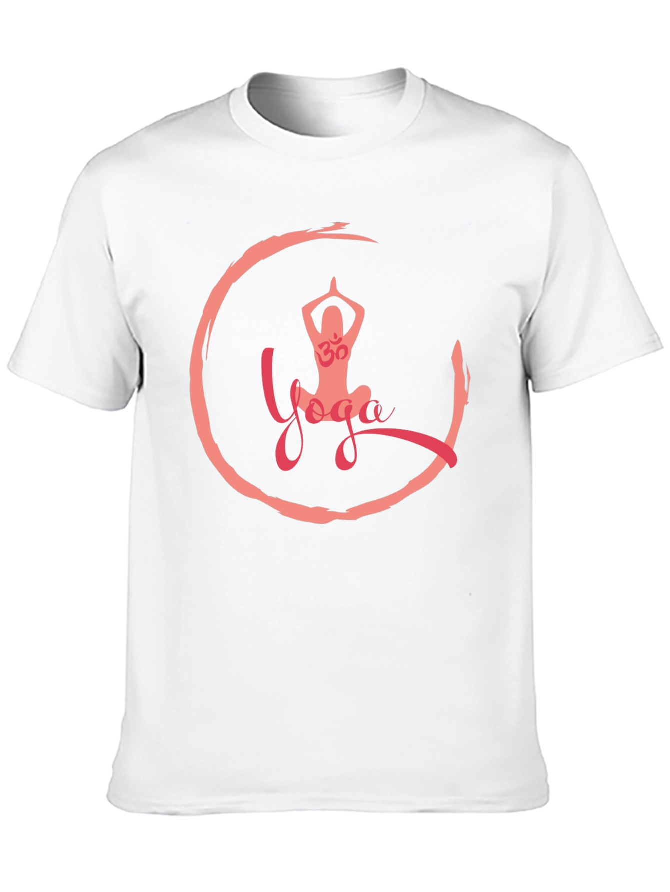 Yoga Om Graphic Tee - Black