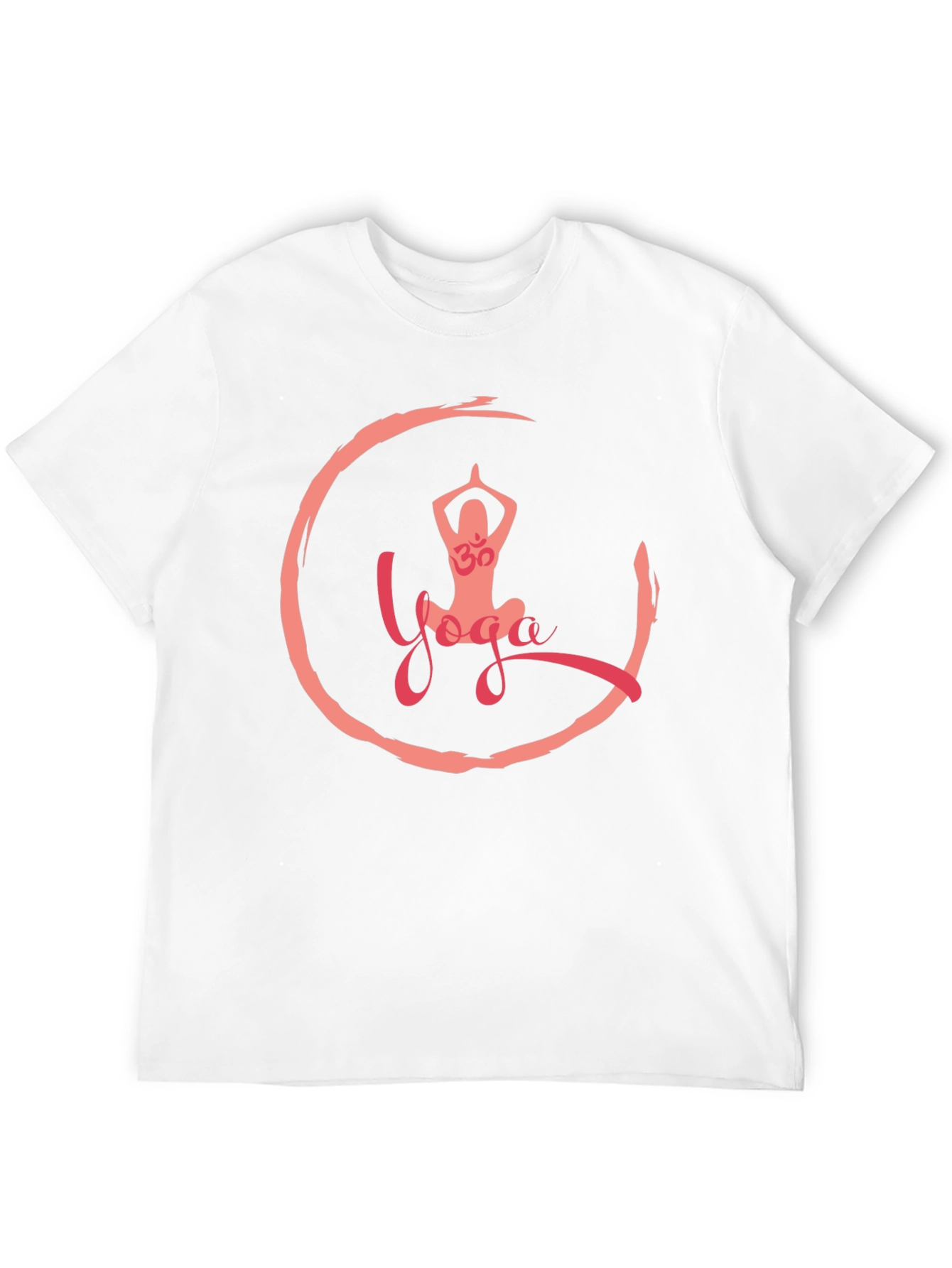 Yoga Om Graphic Tee - Black