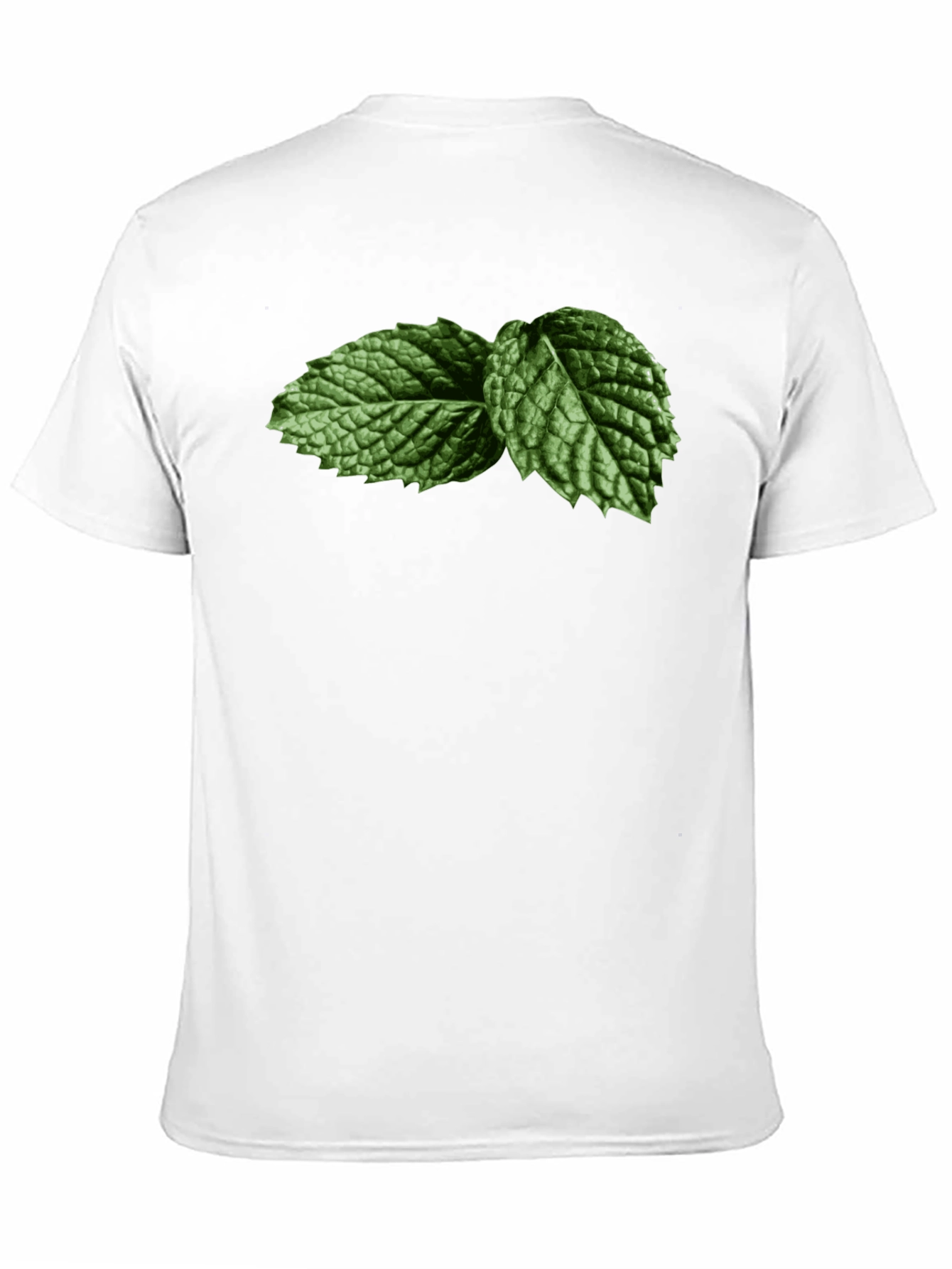 Mint Leaf Graphic T-Shirt - Fresh & Cool Style