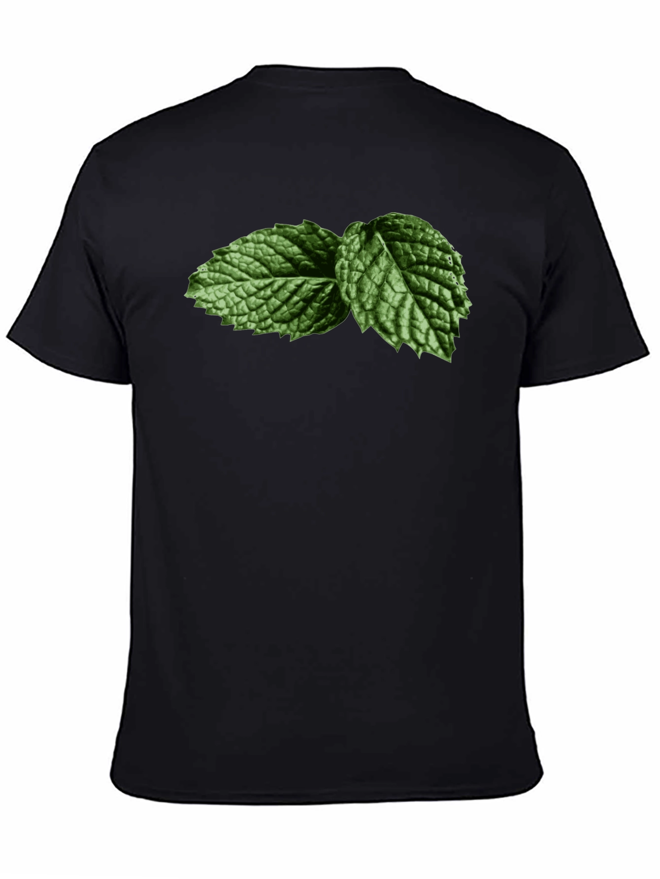 Mint Leaf Graphic T-Shirt - Fresh & Cool Style