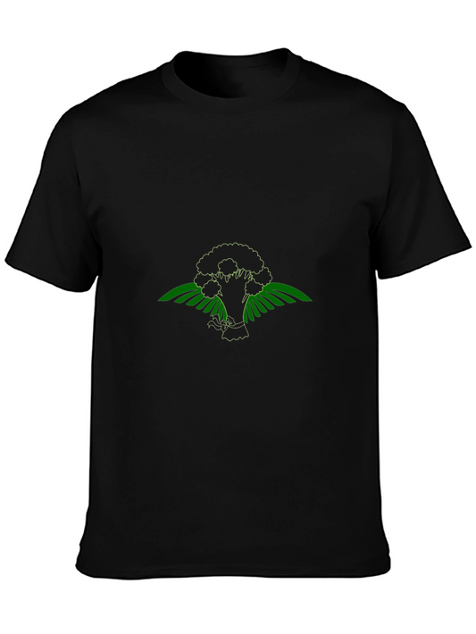 Green Broccoli Graphic Tee
