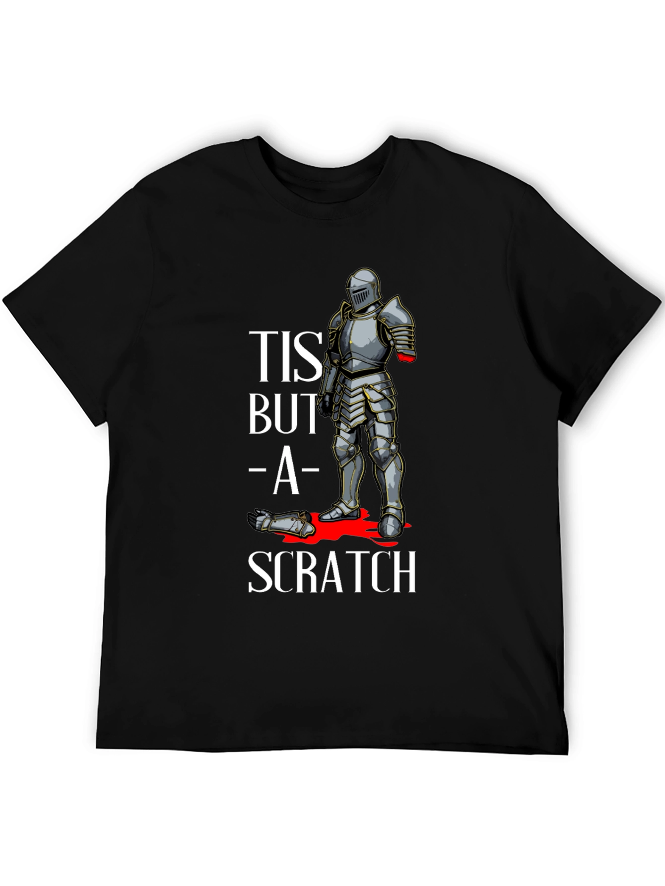 Tis But A Scratch Graphic T-Shirt