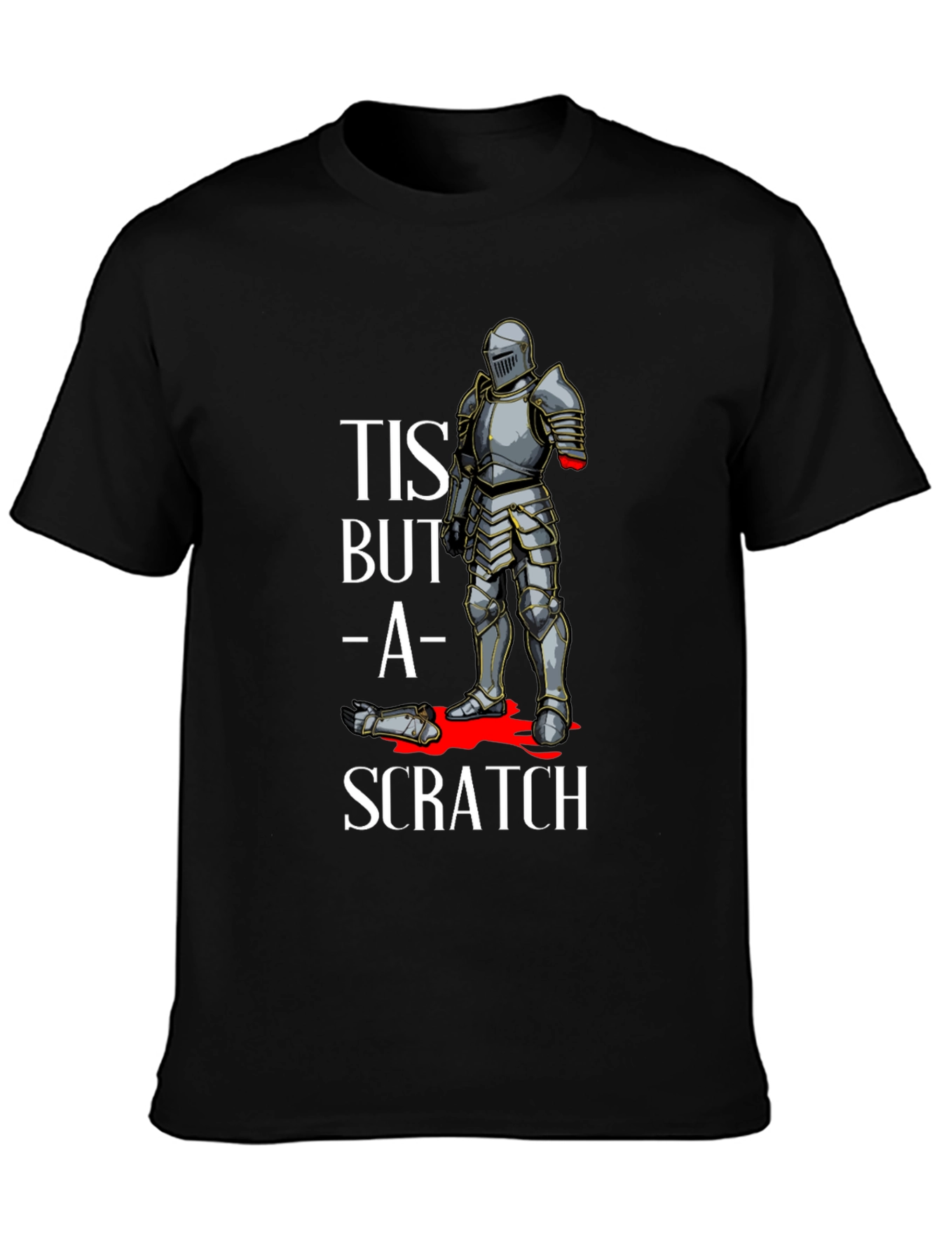 Tis But A Scratch Graphic T-Shirt