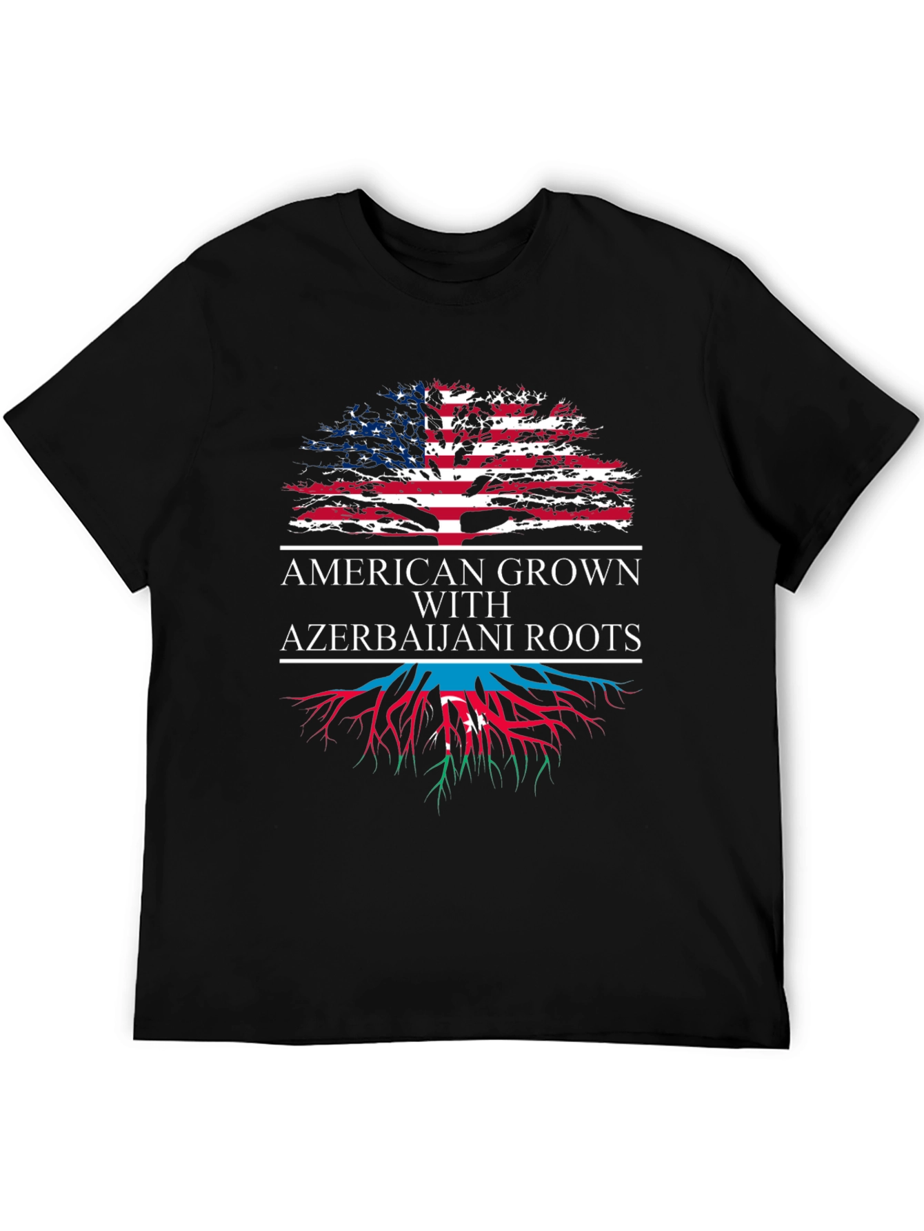American Grown Azerbaijani Roots T-Shirt